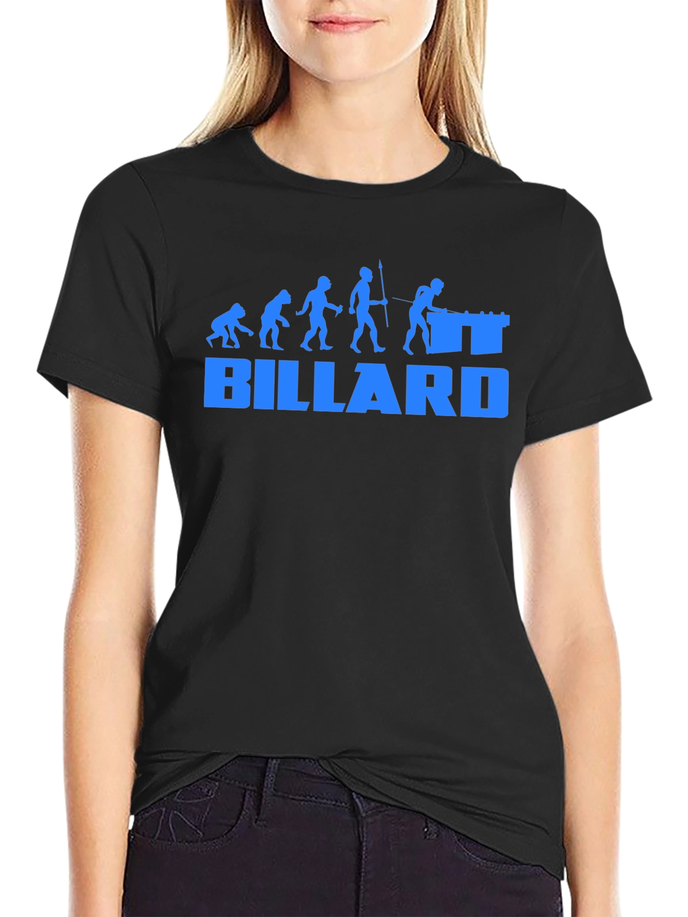 Billiard Evolution T-Shirt - Fun Geeky Tee