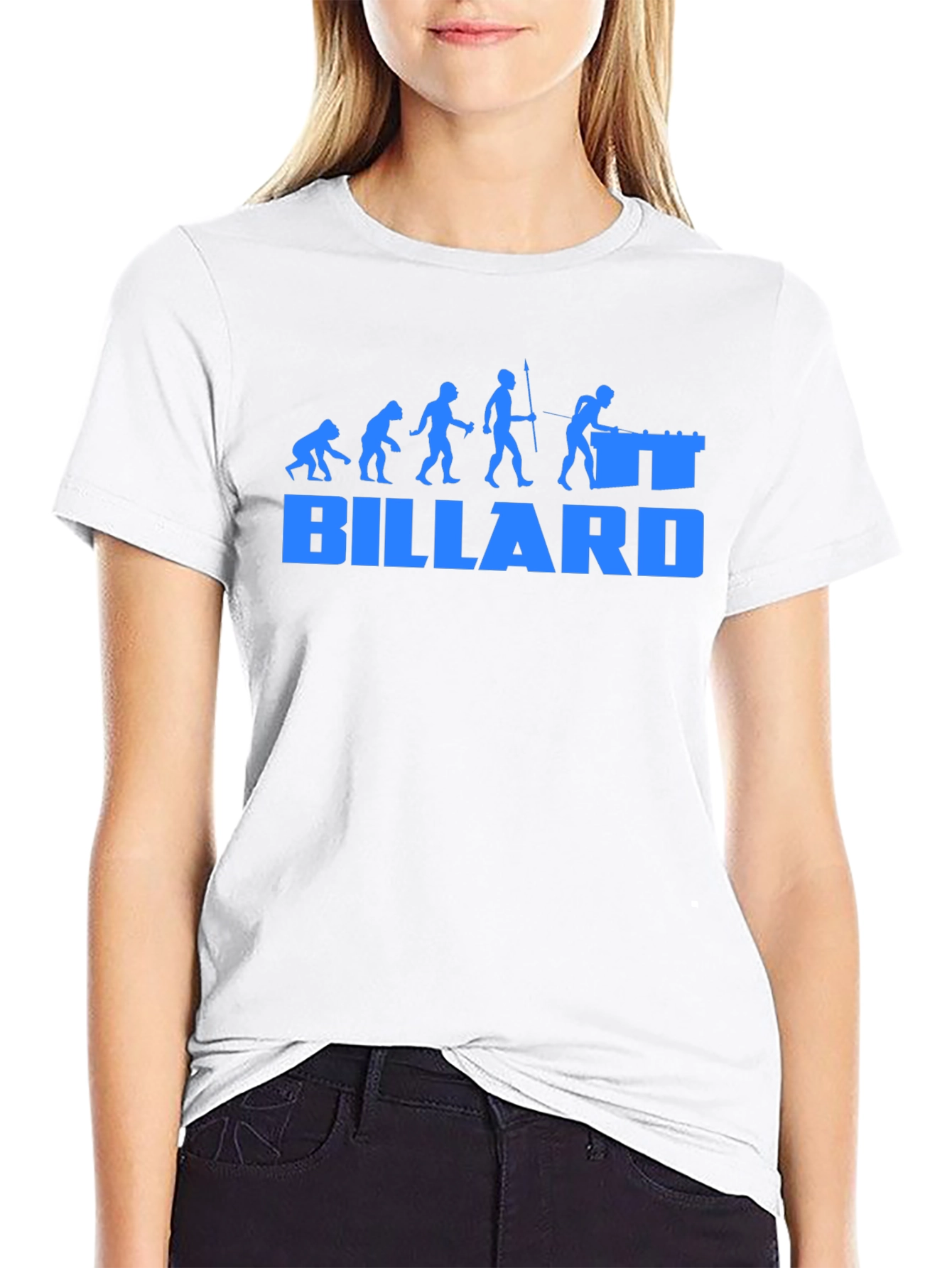 Billiard Evolution T-Shirt - Fun Geeky Tee