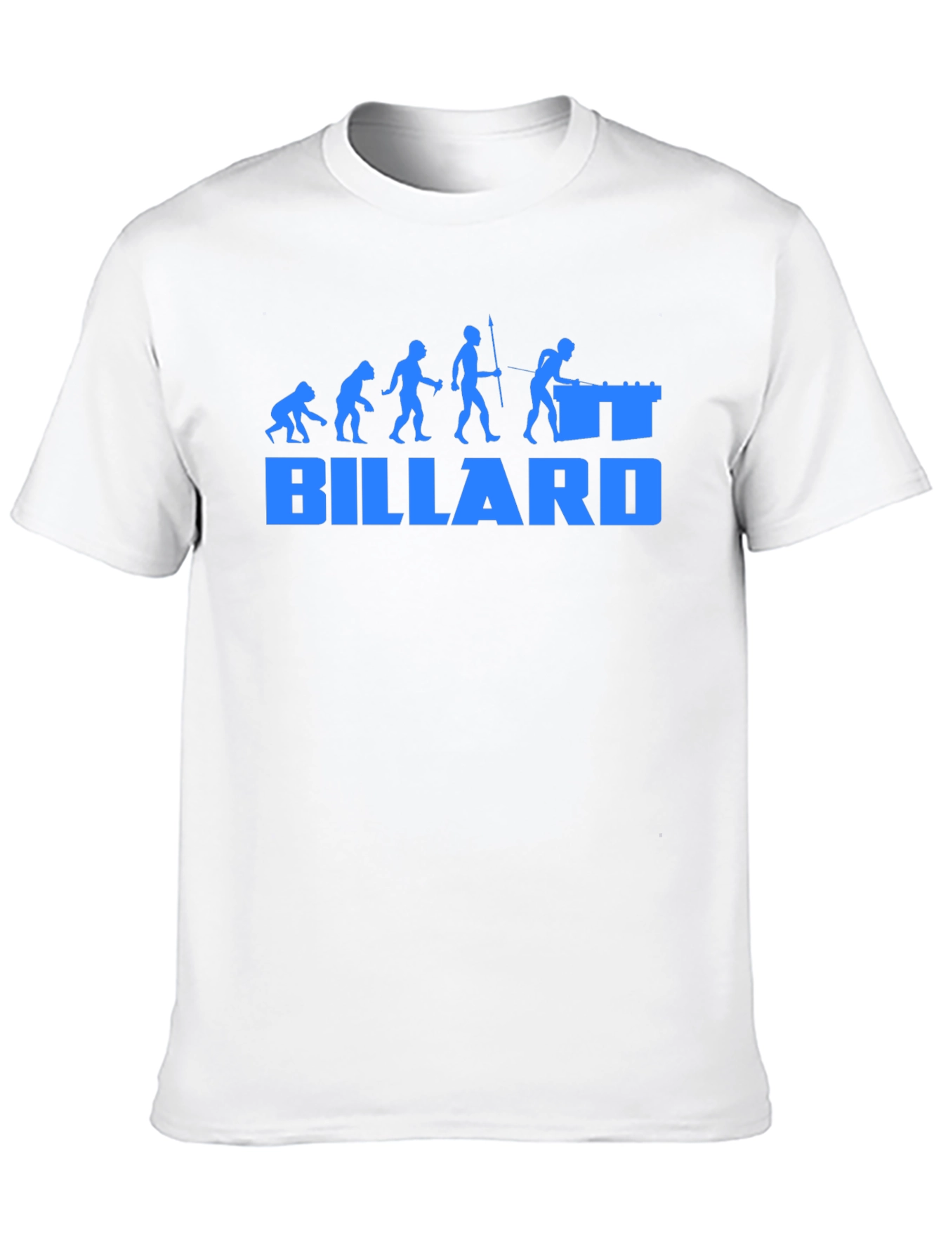 Billiard Evolution T-Shirt - Fun Geeky Tee