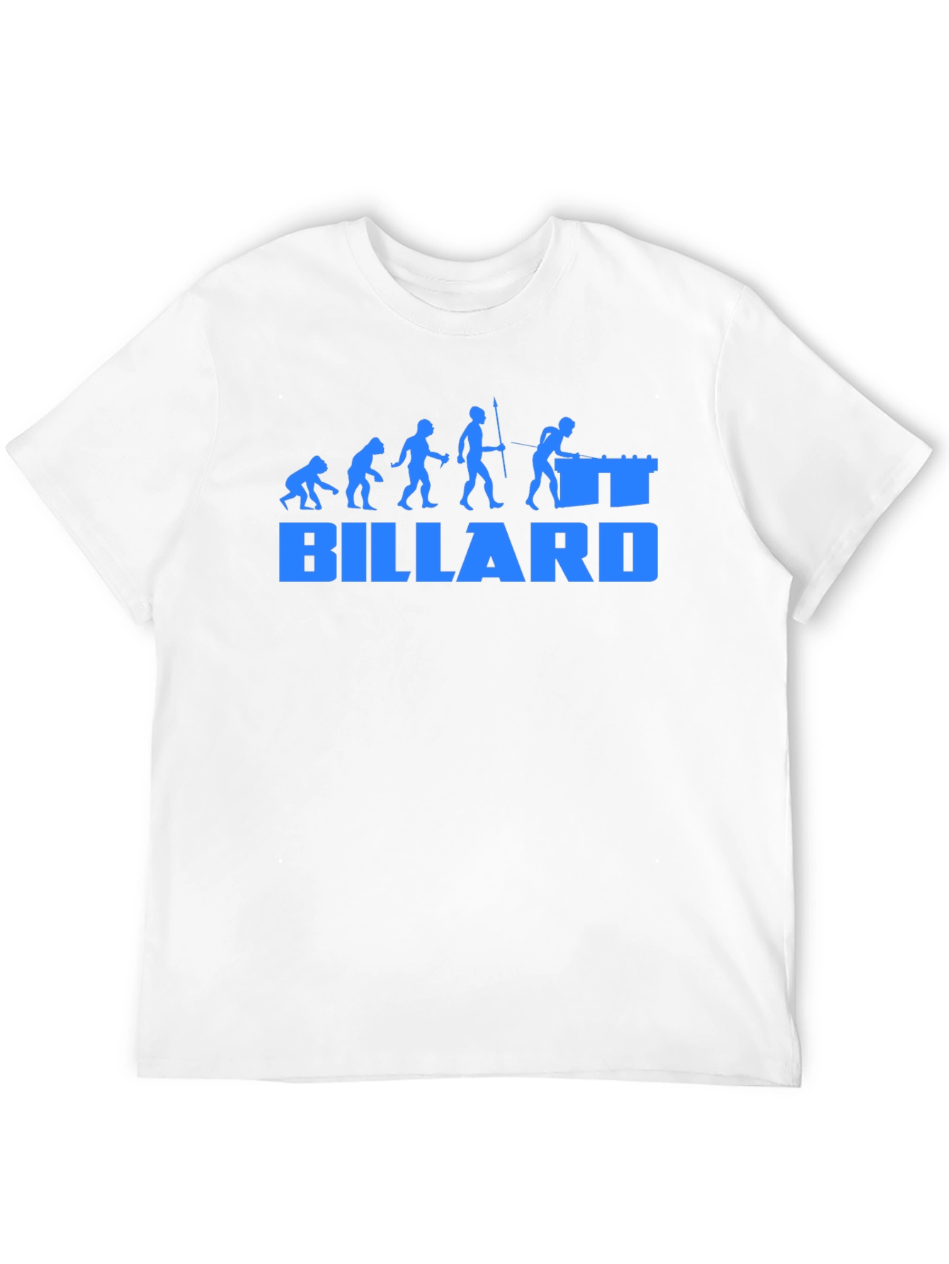 Billiard Evolution T-Shirt - Fun Geeky Tee