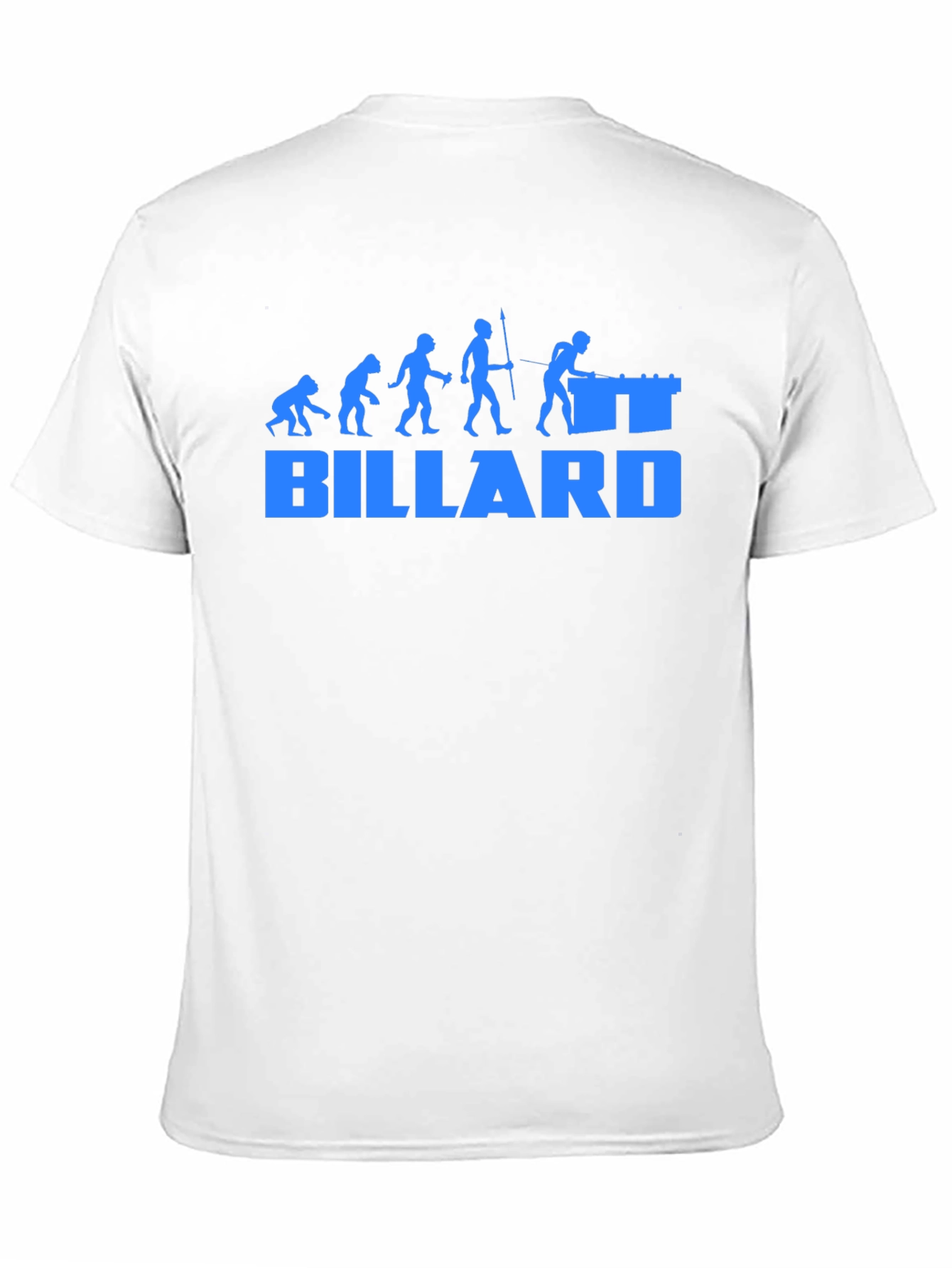 Billiard Evolution T-Shirt - Fun Geeky Tee