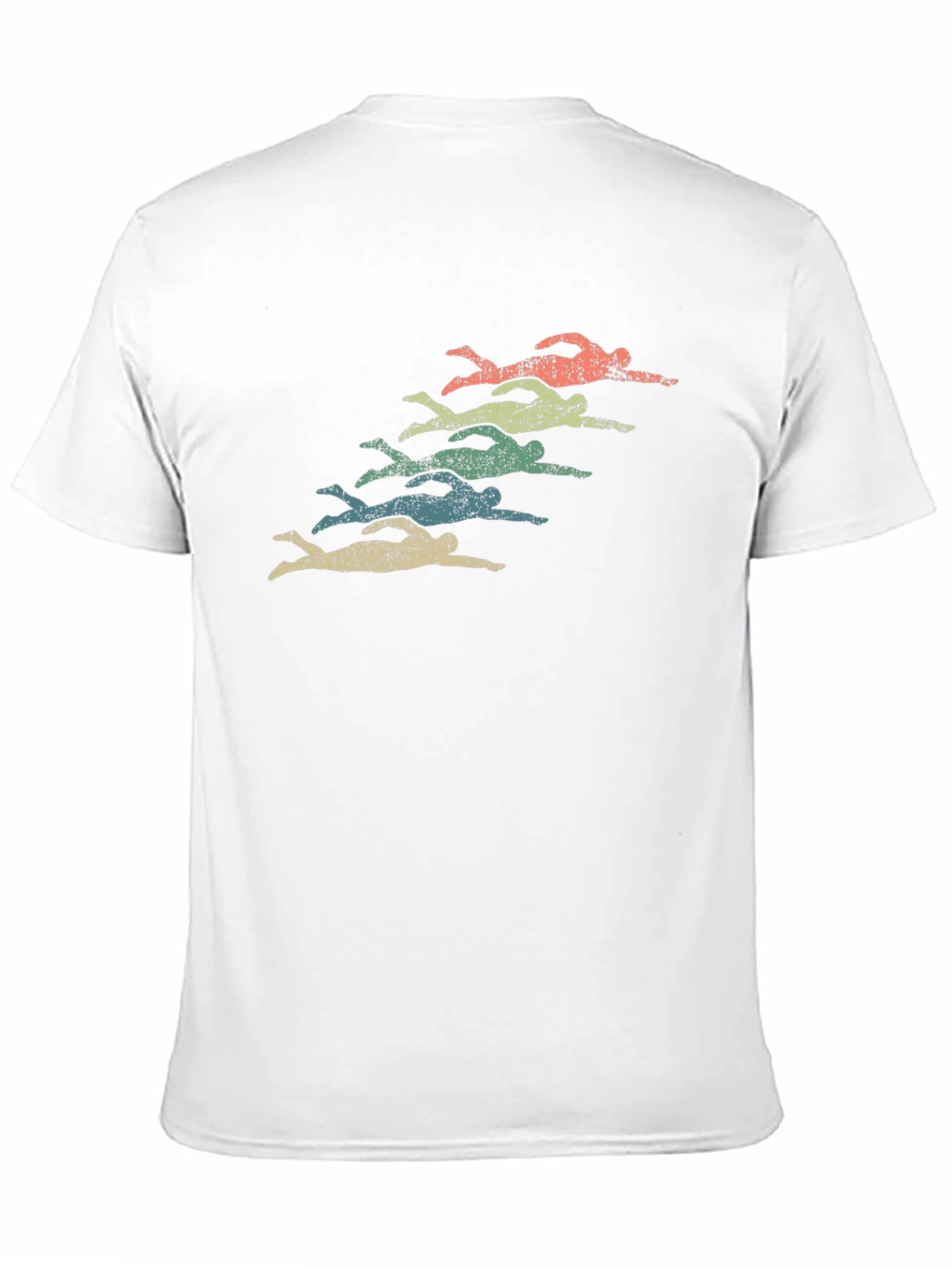 Retro Swimmer Graphic Tee