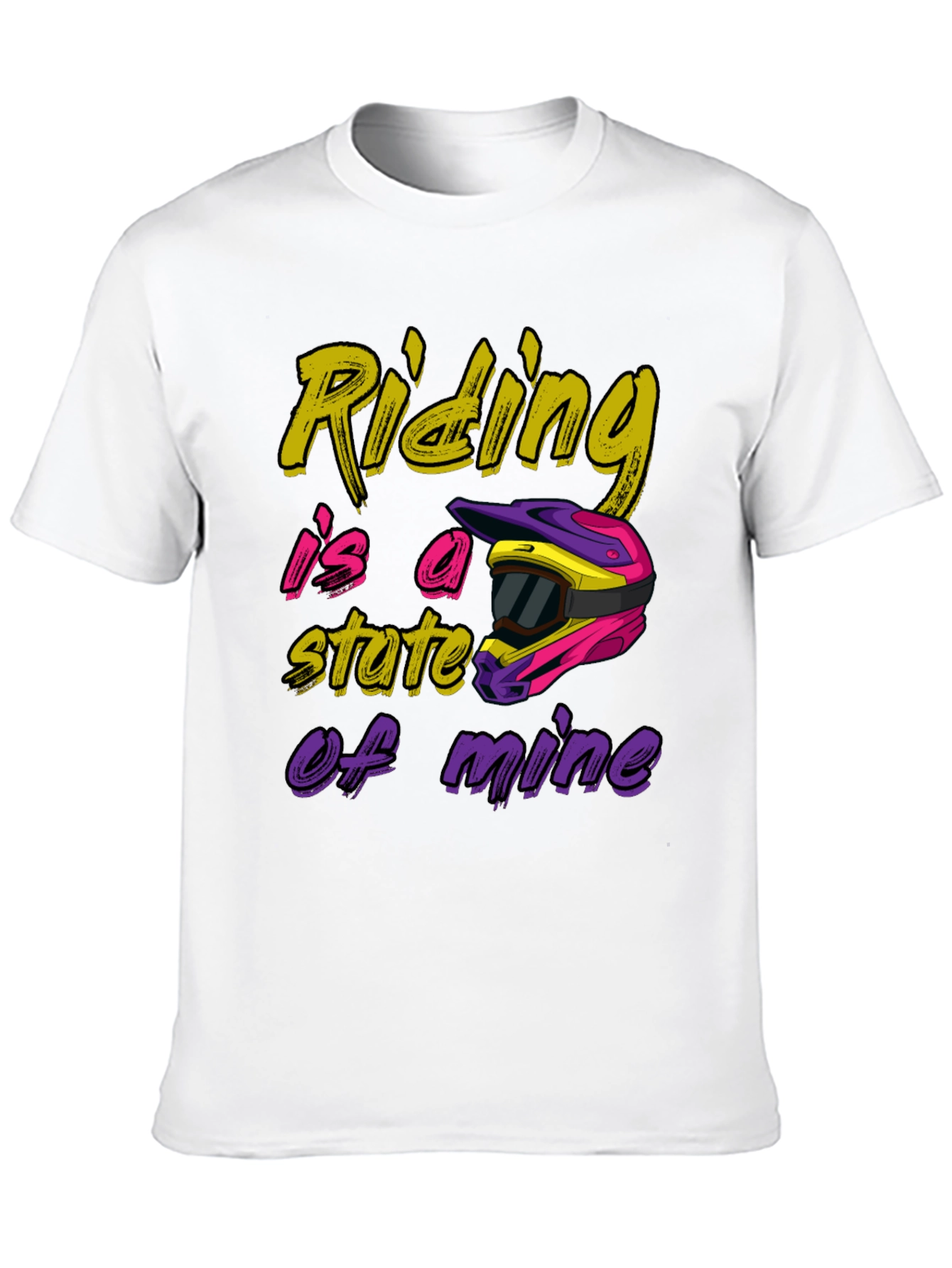 Riding is a State of Mind Black T-Shirt