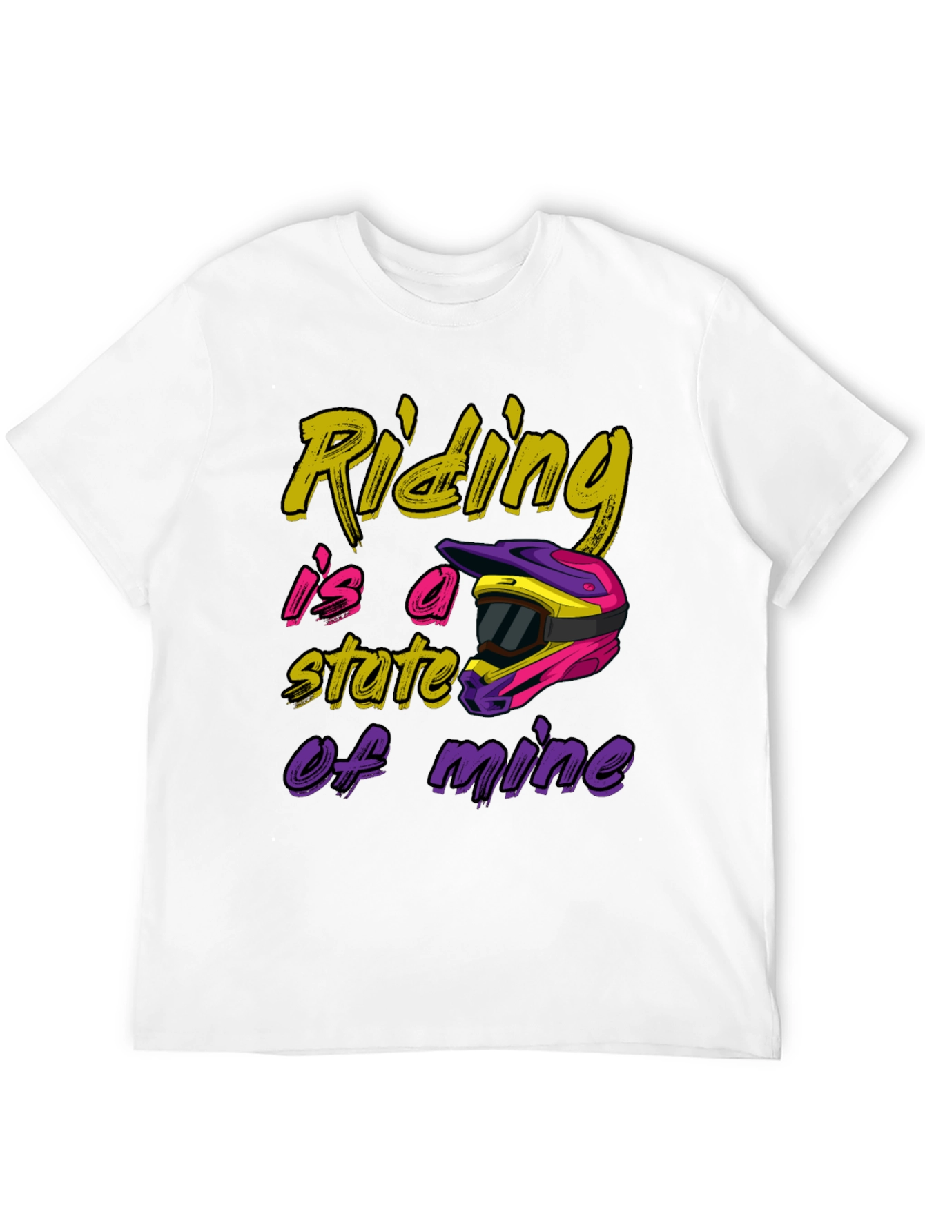 Riding is a State of Mind Black T-Shirt