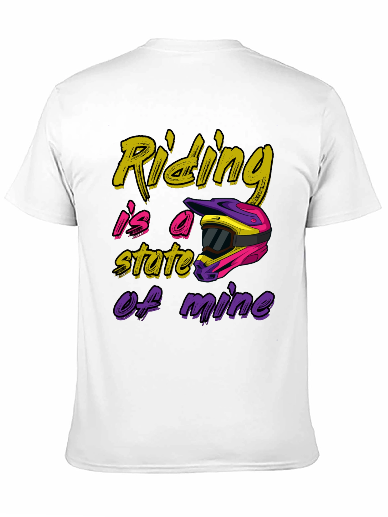 Riding is a State of Mind Black T-Shirt