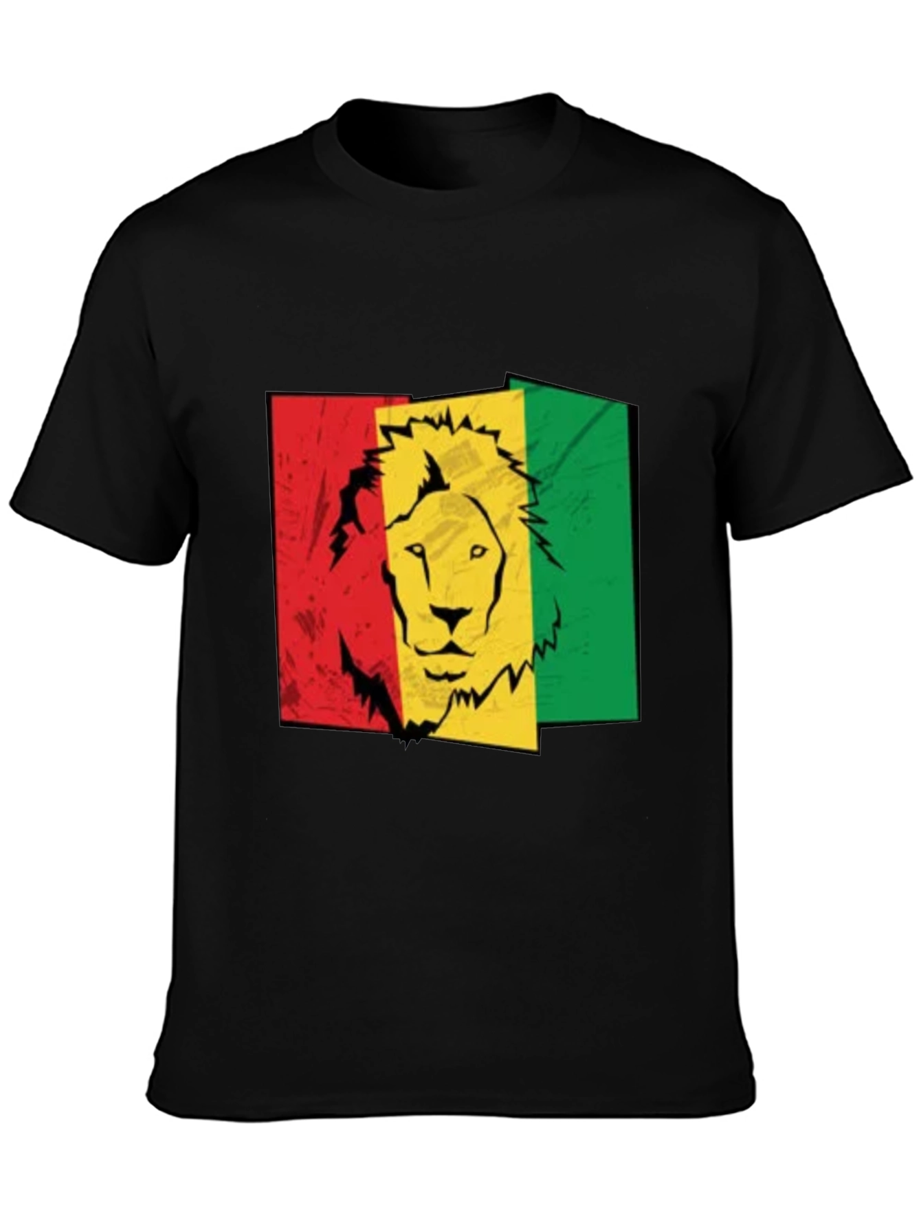 Rasta Lion Graphic Tee - Reggae Style