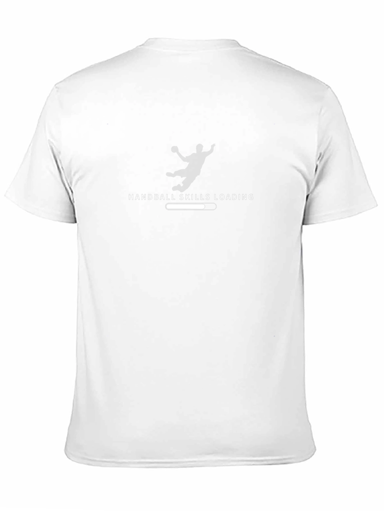 Handball Skills Loading Black T-Shirt