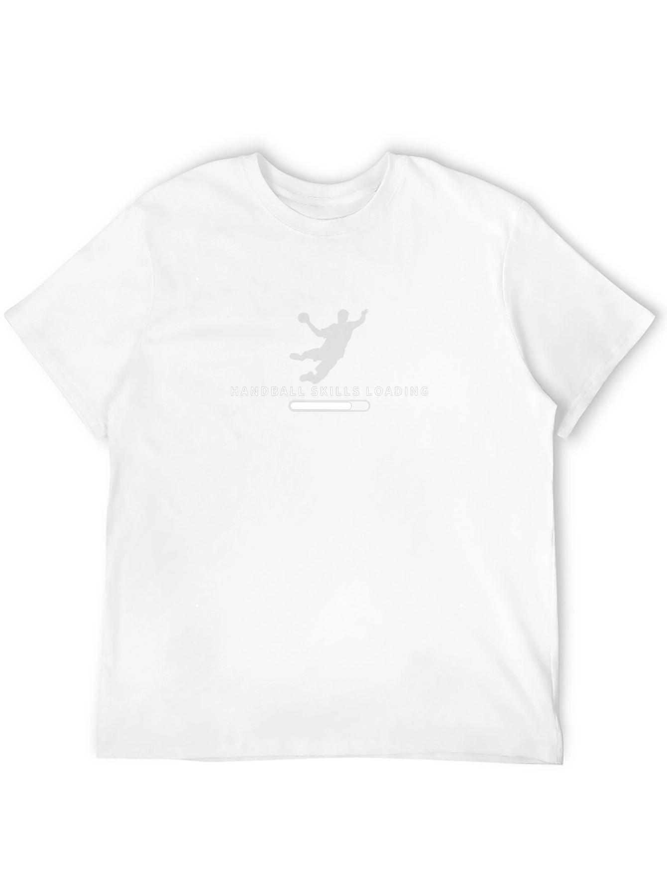 Handball Skills Loading Black T-Shirt