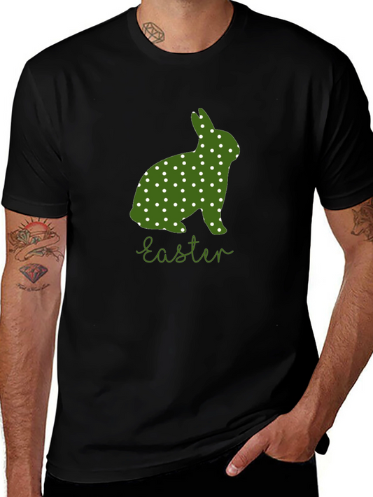 Easter Bunny Polka Dot T-Shirt - Cute Holiday Tee
