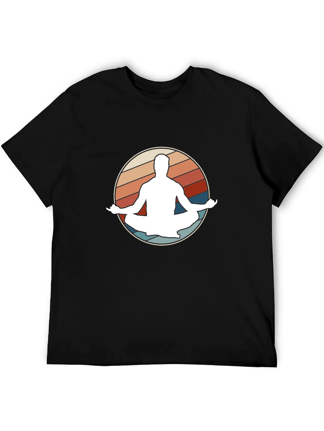Retro Yoga Meditation T-Shirt