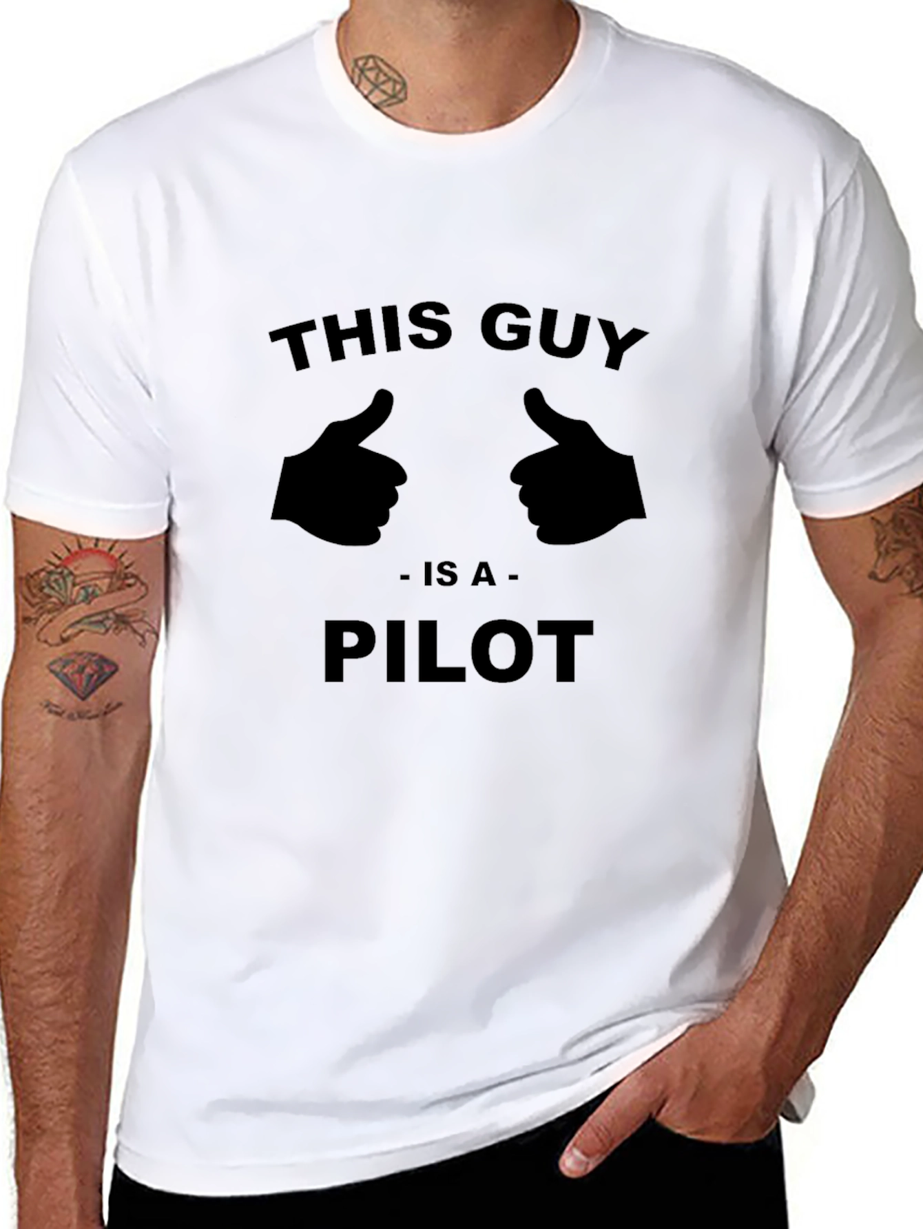 This Guy is a Pilot Funny T-Shirt