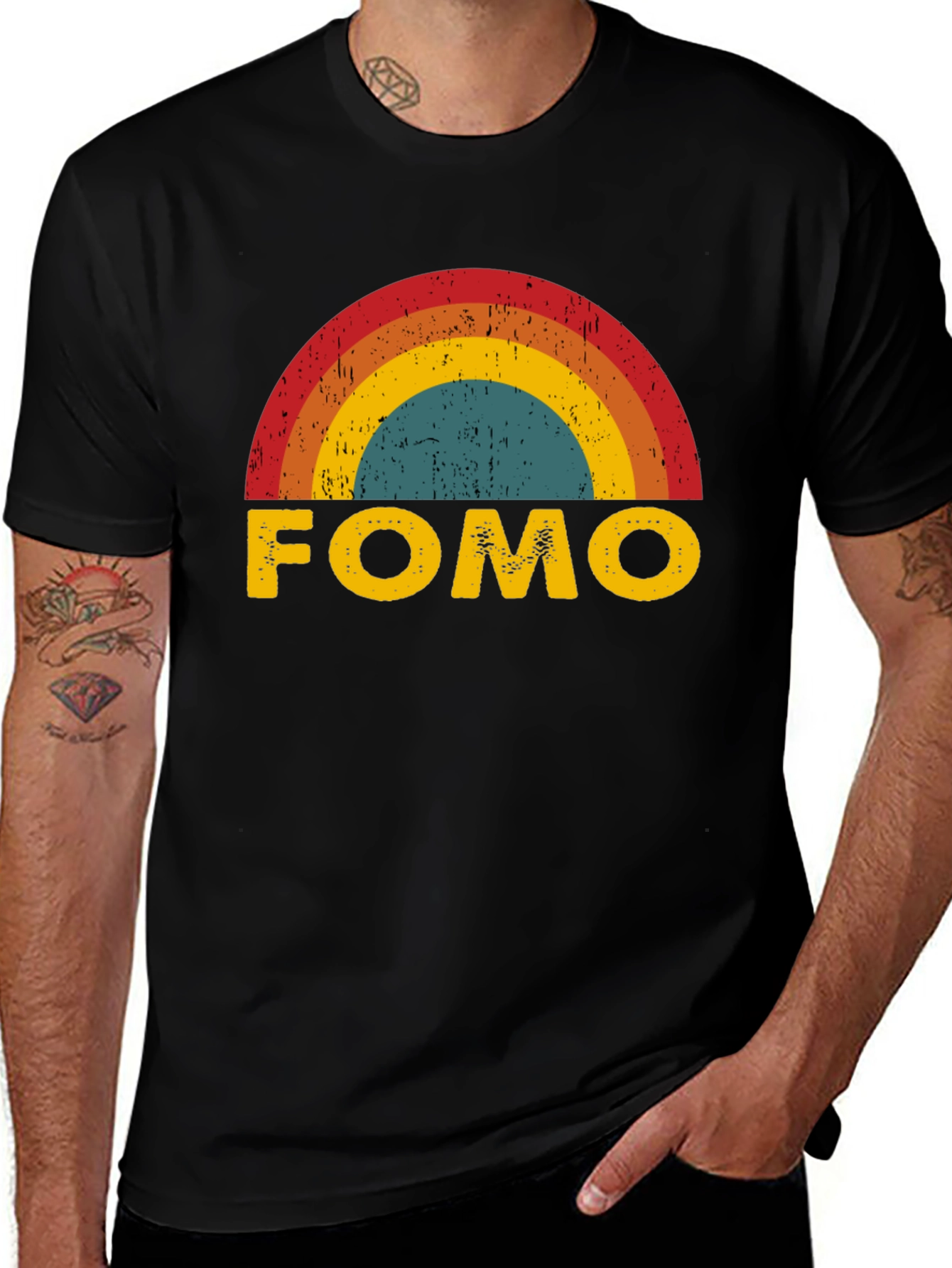Retro FOMO T-Shirt - Fear of Missing Out Tee