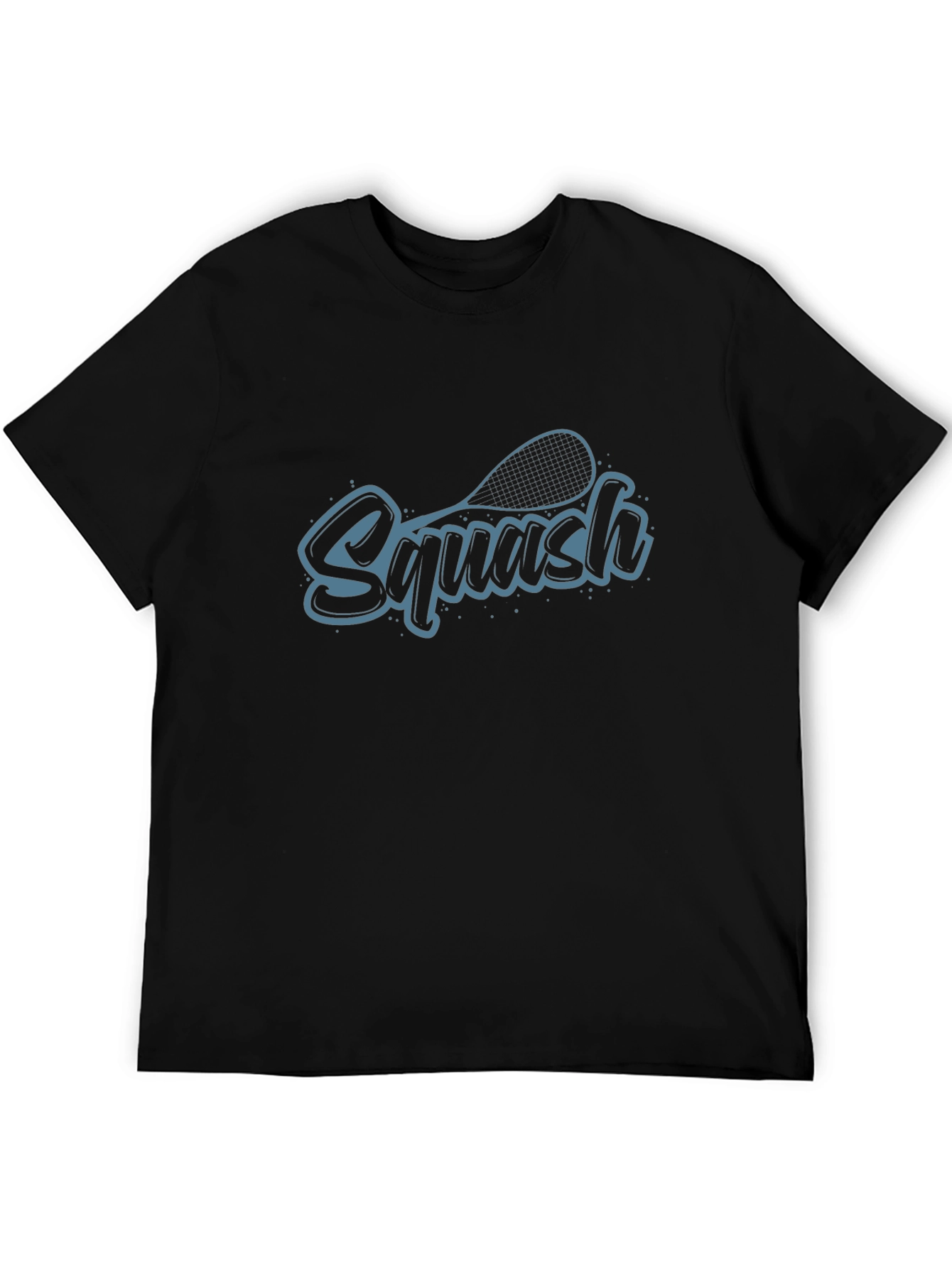 Squash Graphic T-Shirt - Black