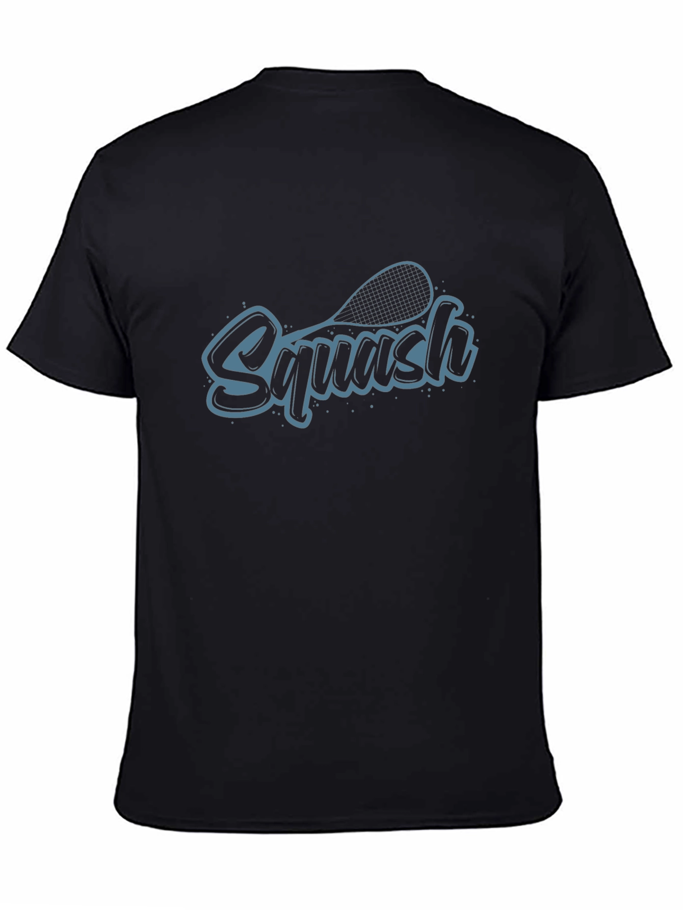 Squash Graphic T-Shirt - Black