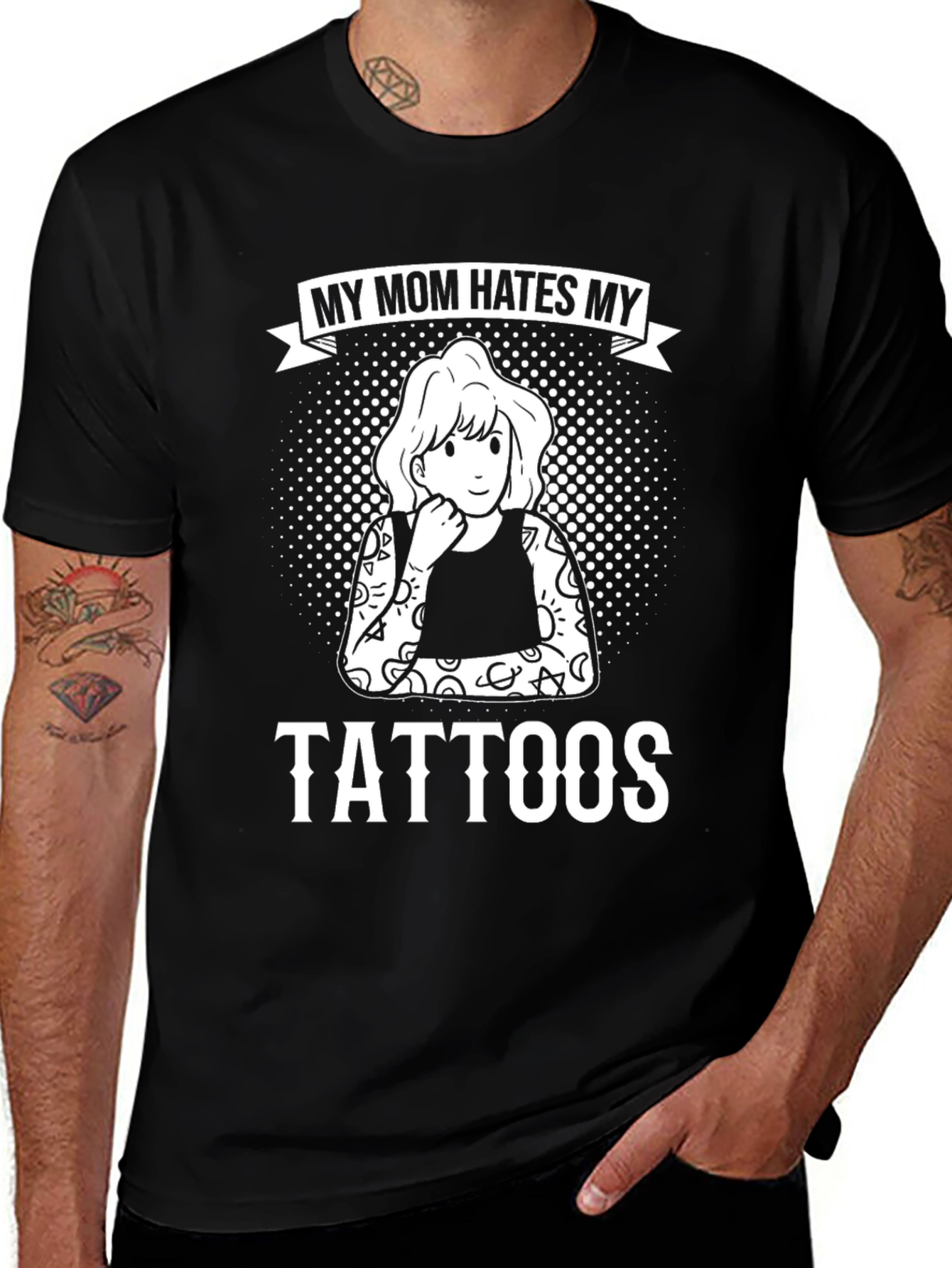 My Mom Hates My Tattoos Graphic Tee