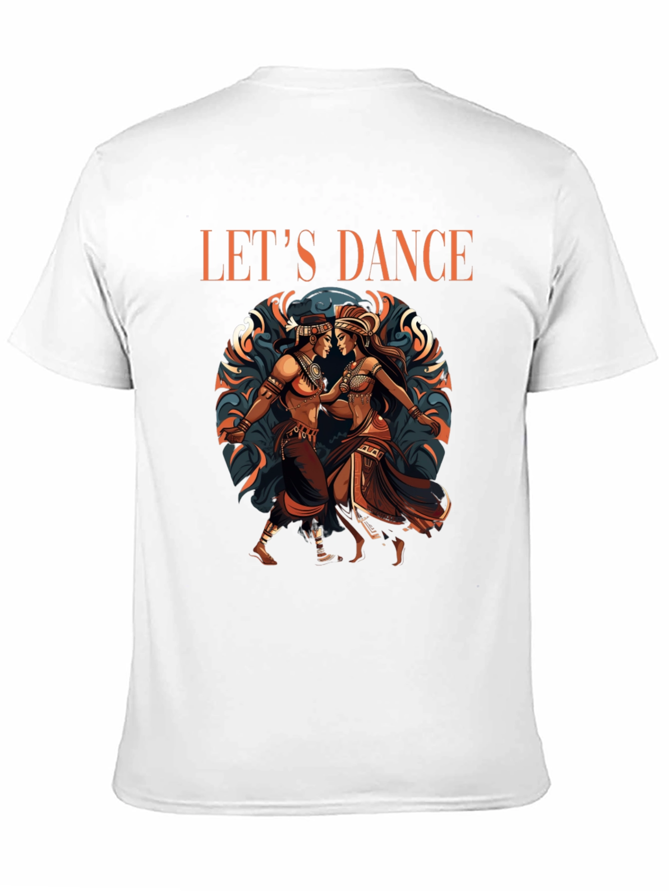 Lets Dance Graphic Tee - Tribal Couple Design