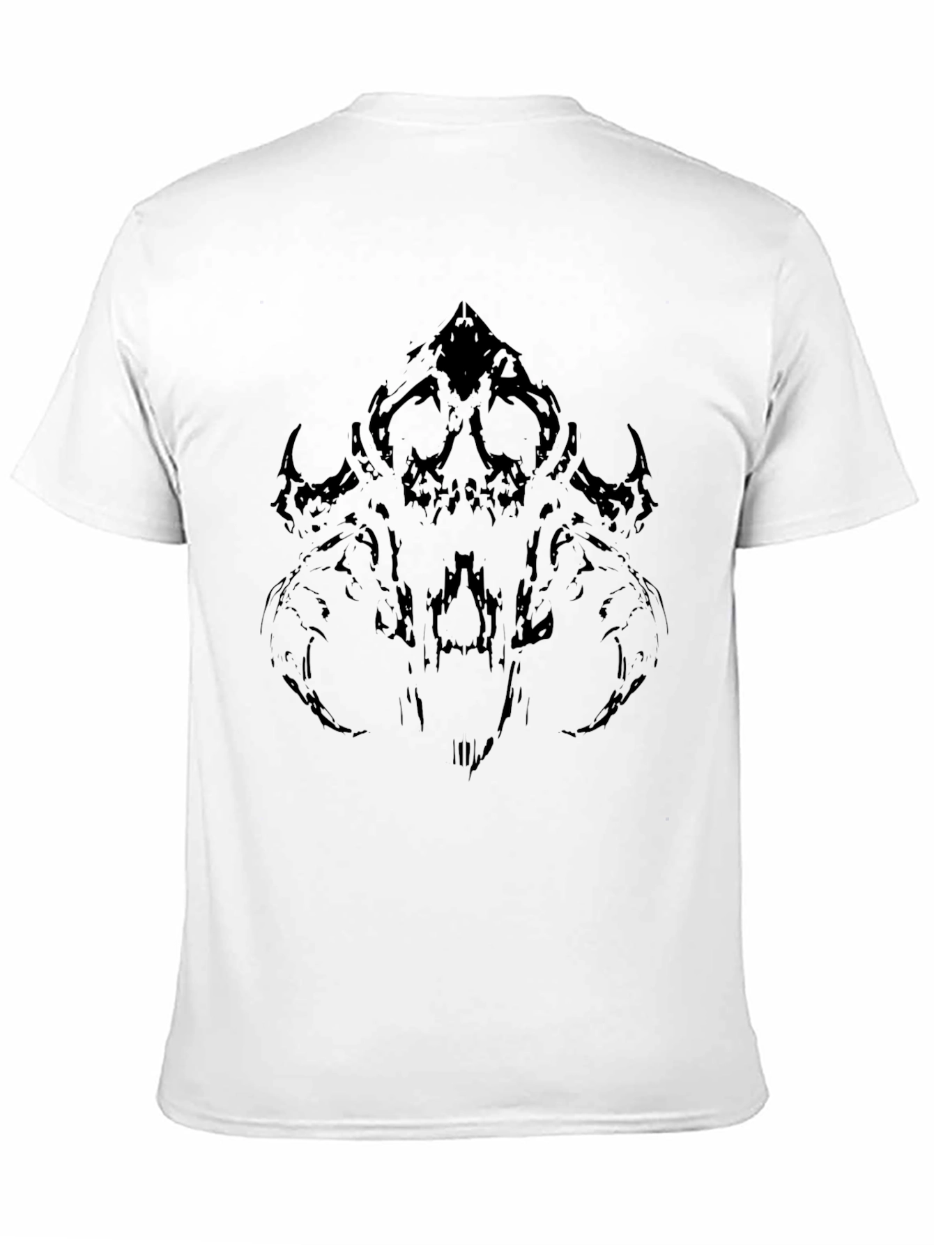 Skull Graphic Black T-Shirt for Men