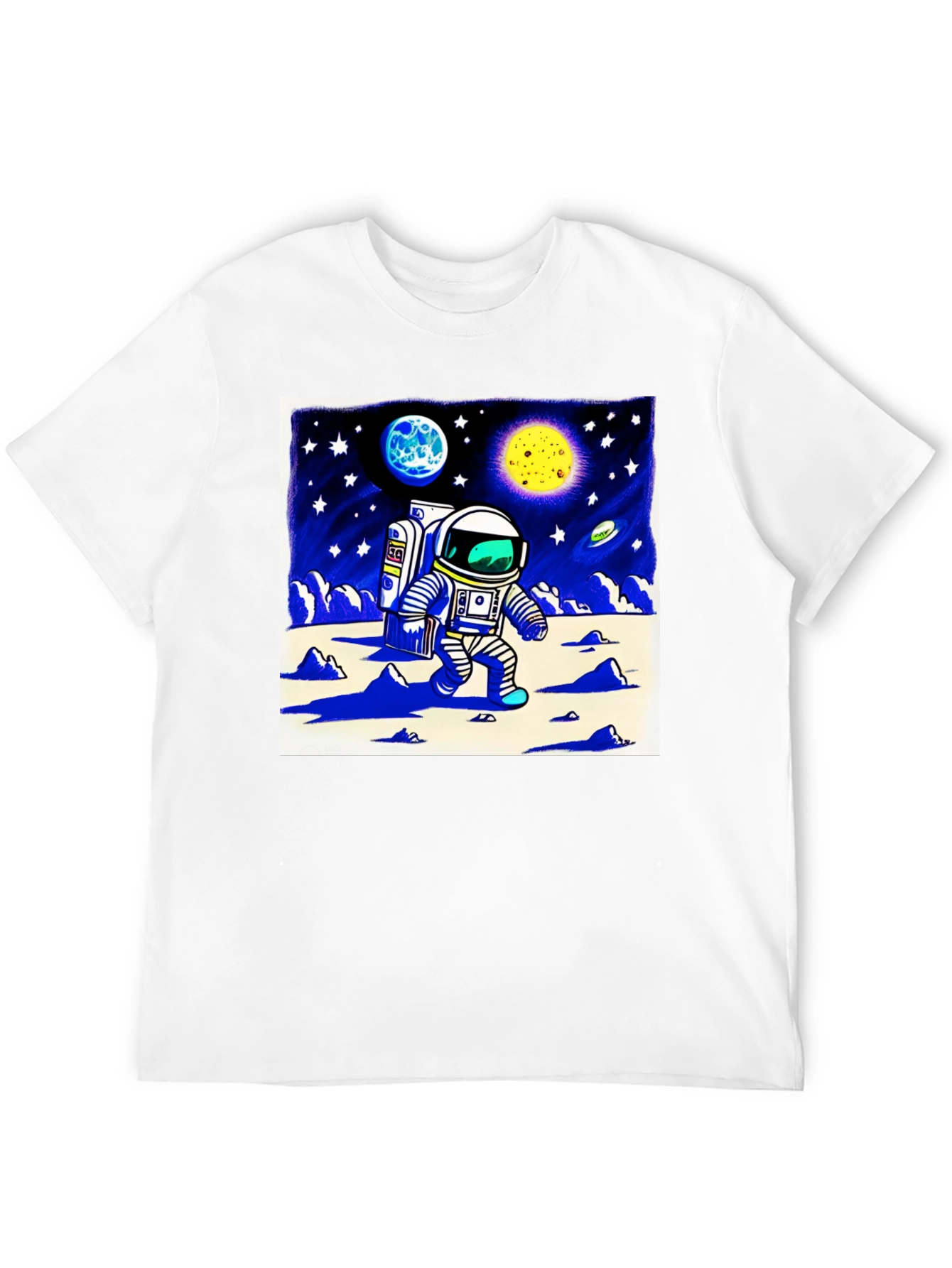 Astronaut Moonwalk Graphic Tee