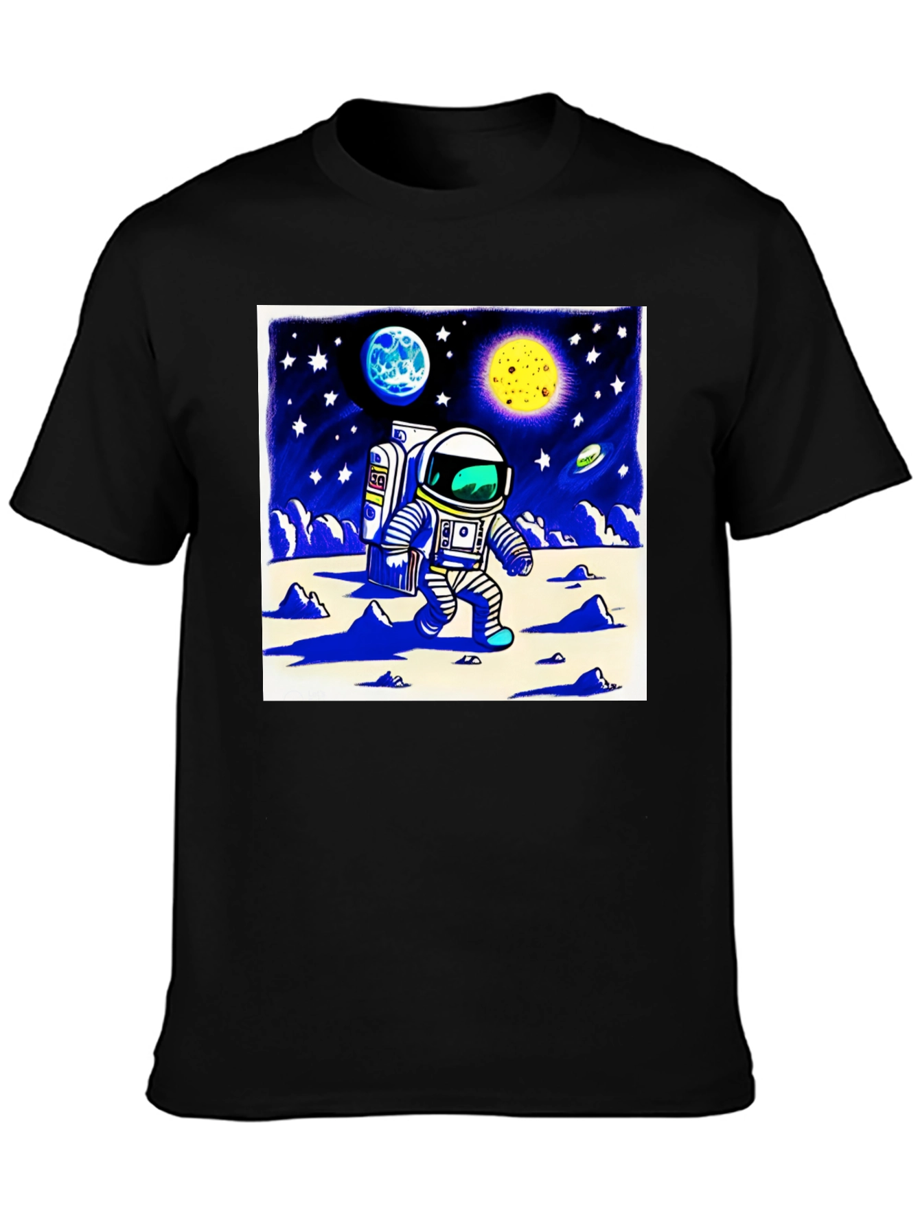 Astronaut Moonwalk Graphic Tee