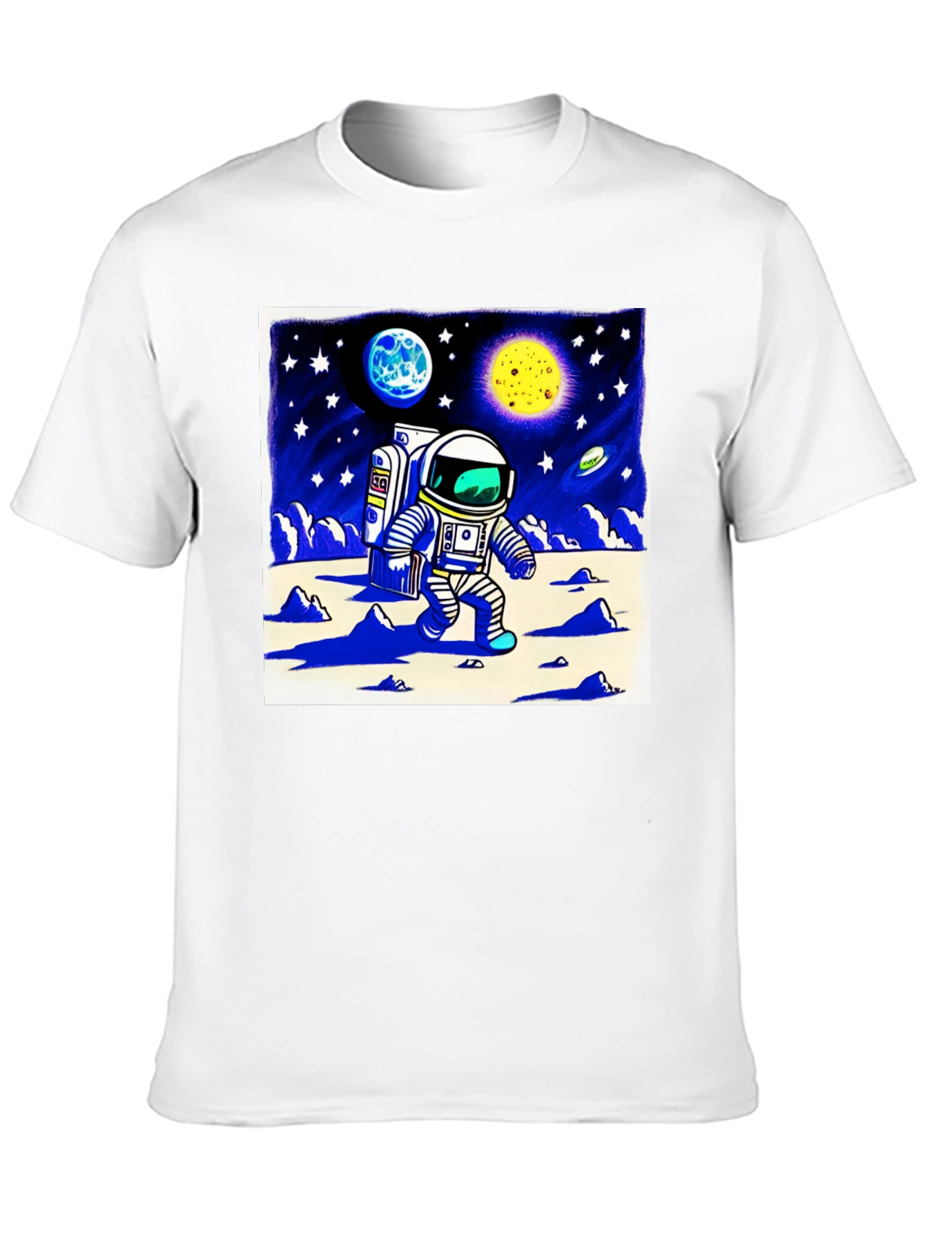 Astronaut Moonwalk Graphic Tee