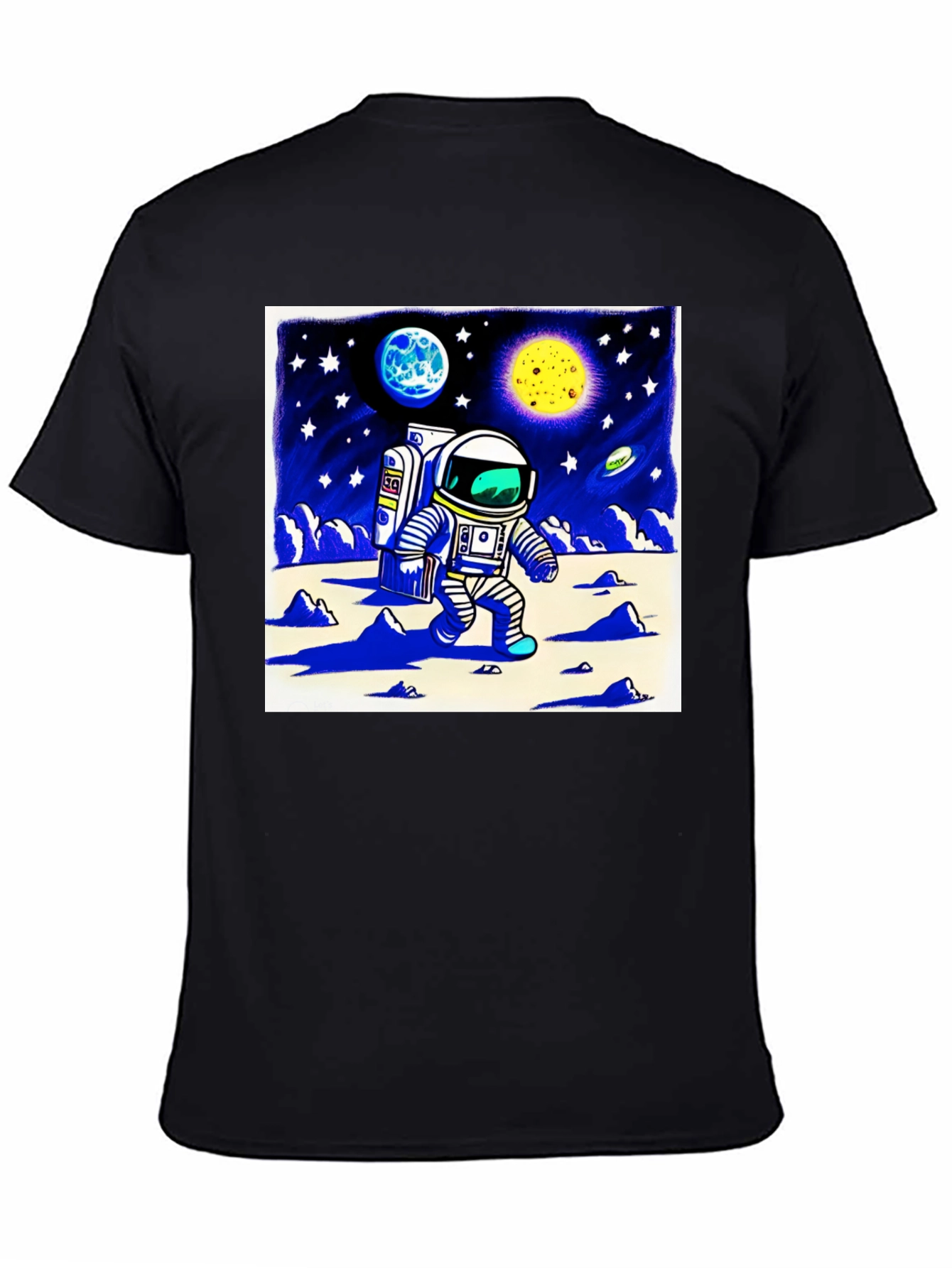 Astronaut Moonwalk Graphic Tee