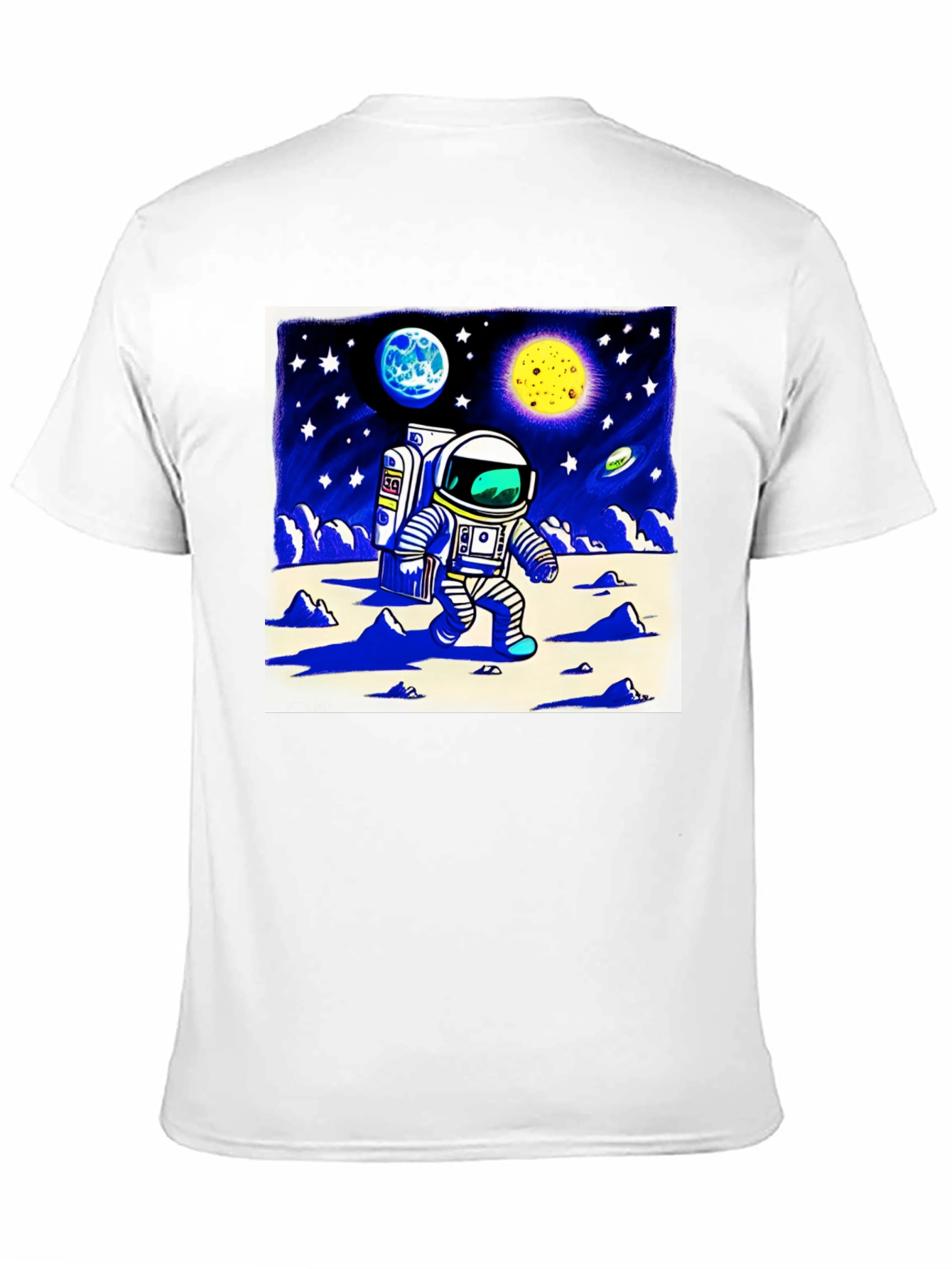 Astronaut Moonwalk Graphic Tee