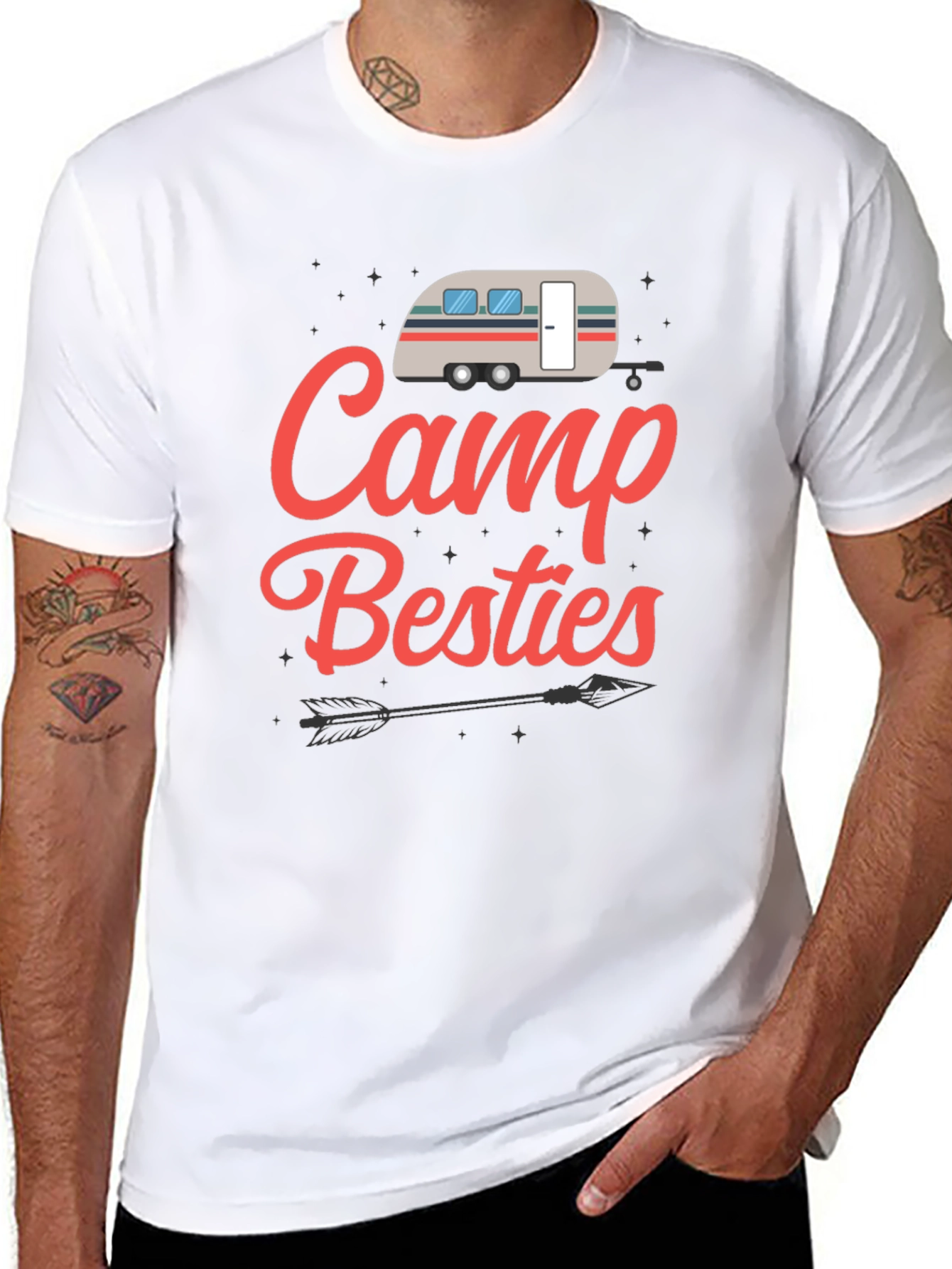 Camp Besties Graphic Tee