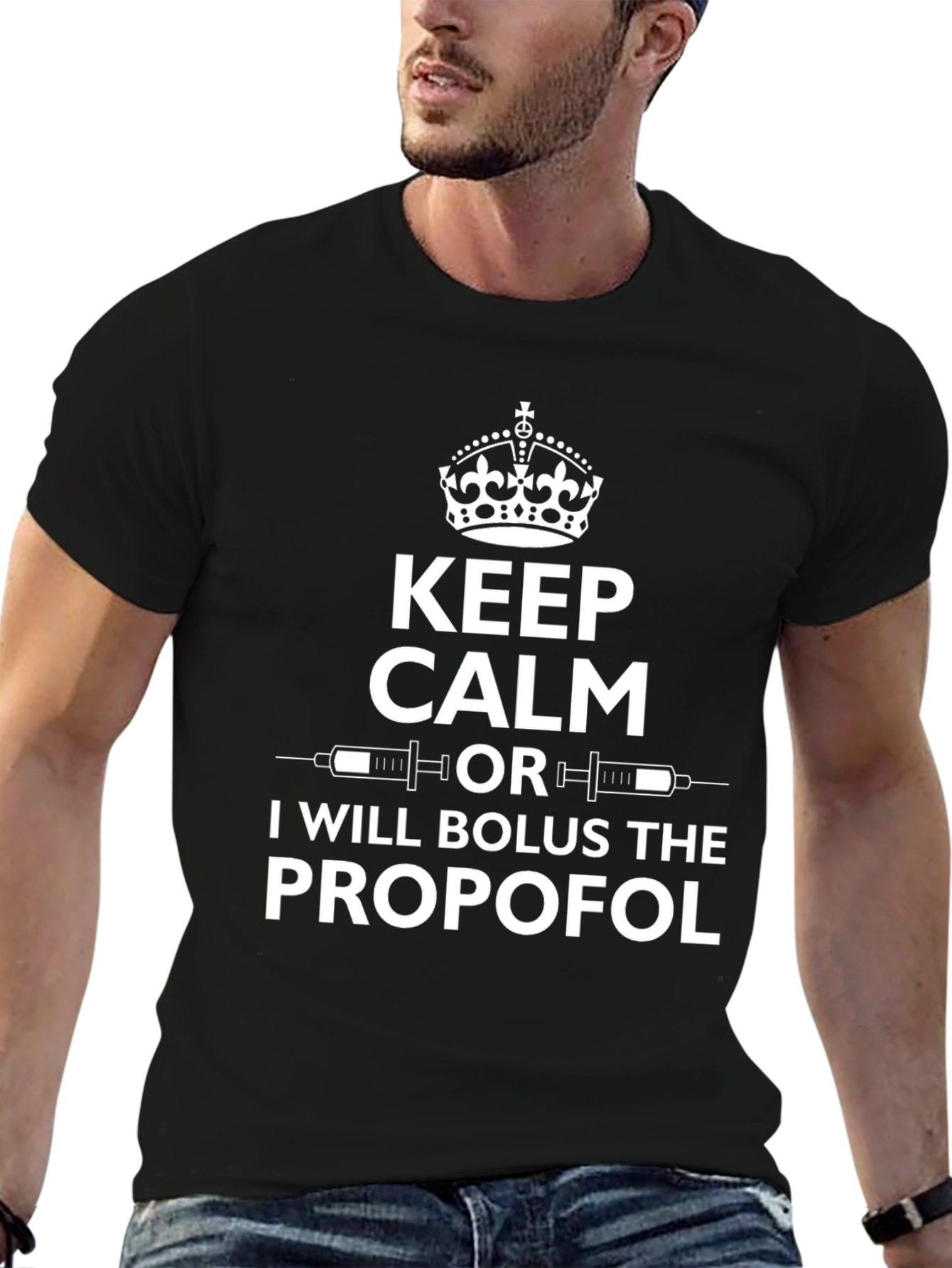 Keep Calm Propofol Bolus T-Shirt