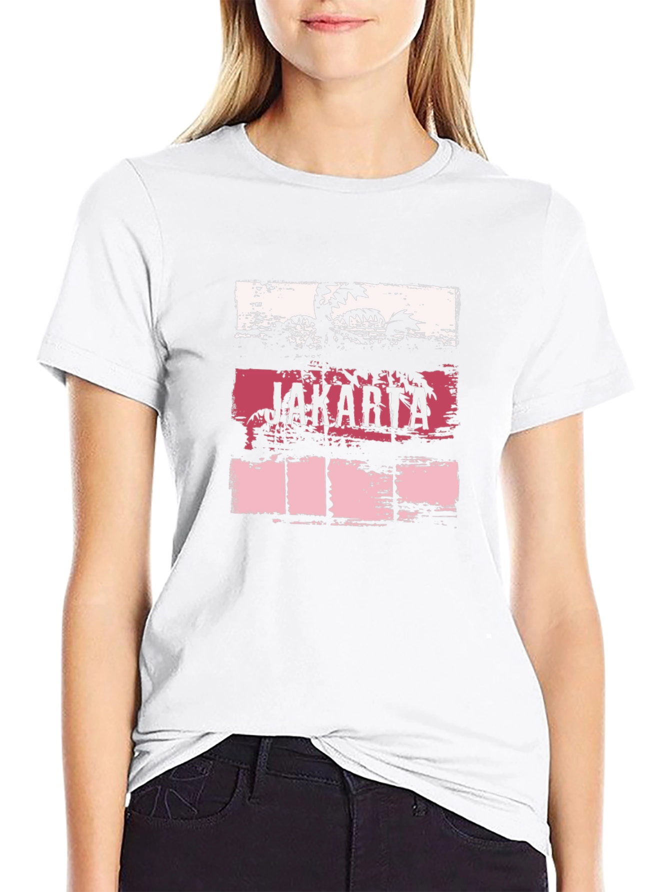 Jakarta Palm T-Shirt - Graphic Tee for Men