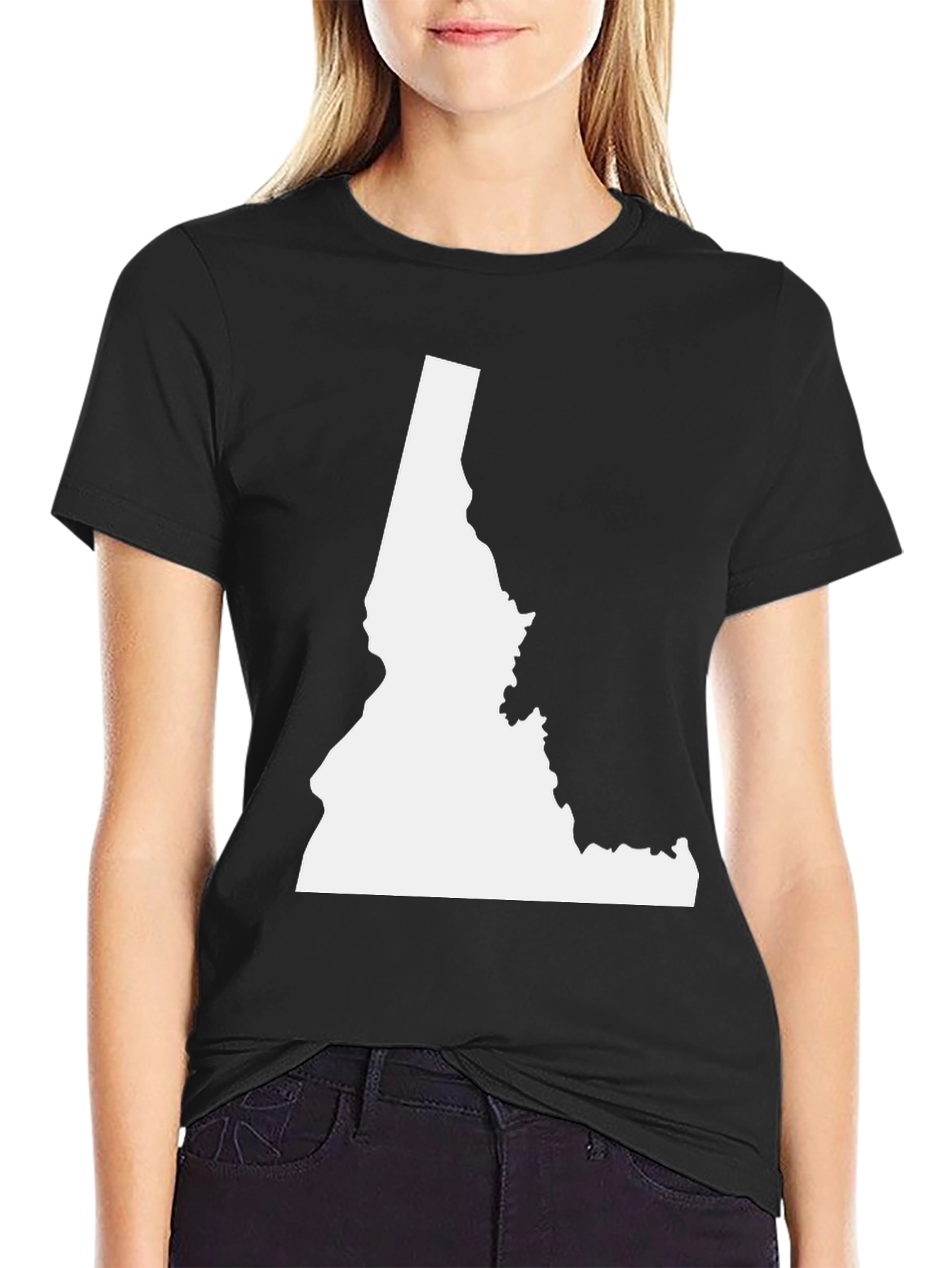 Idaho State Outline Graphic Tee
