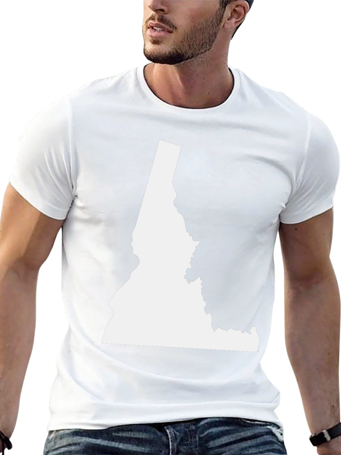 Idaho State Outline Graphic Tee