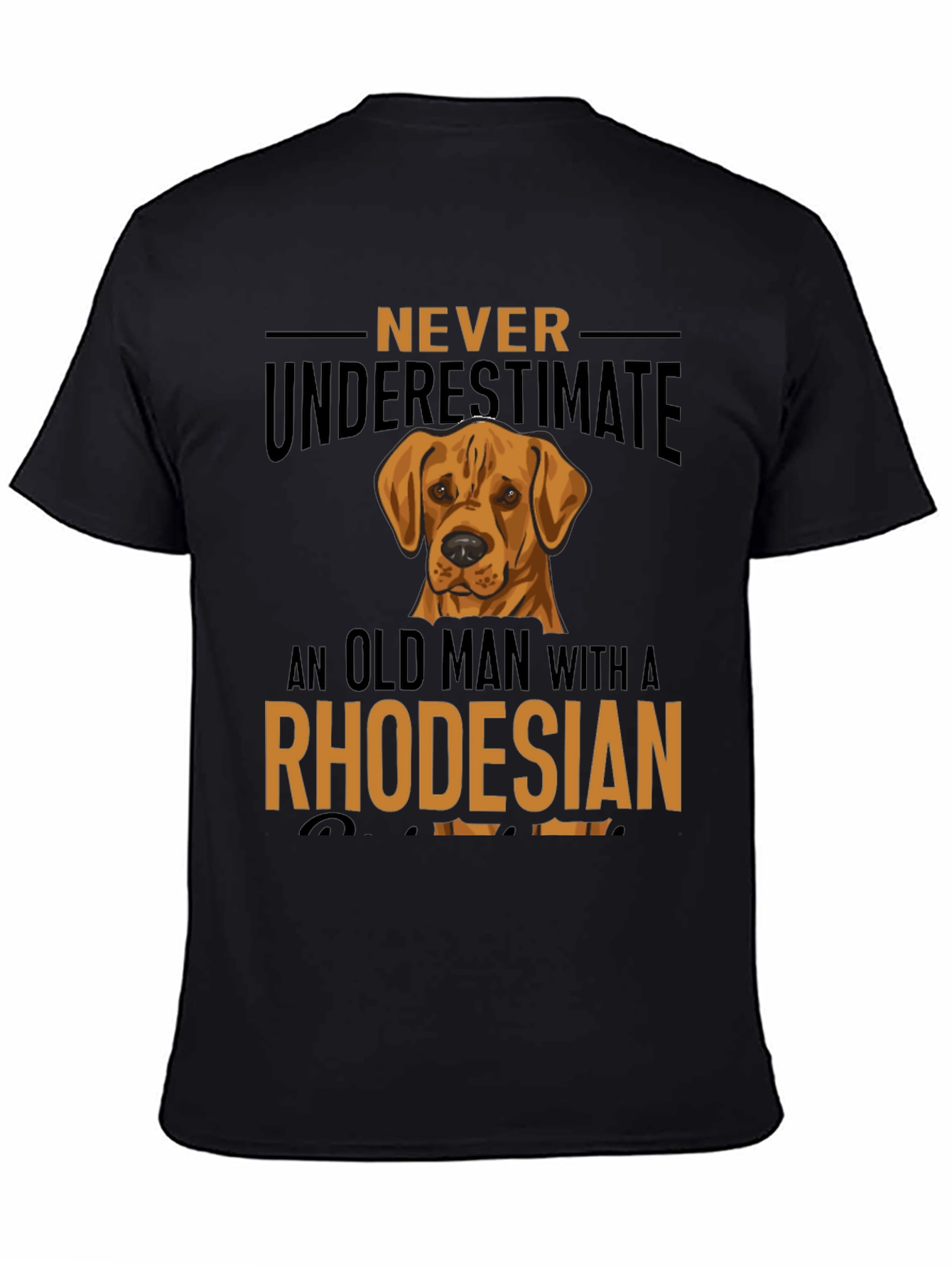 Rhodesian Ridgeback Old Man T-Shirt