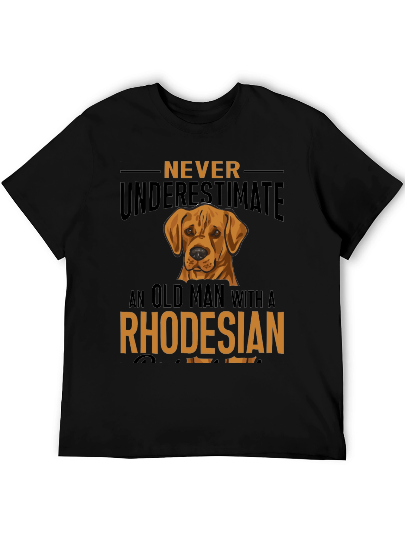Rhodesian Ridgeback Old Man T-Shirt