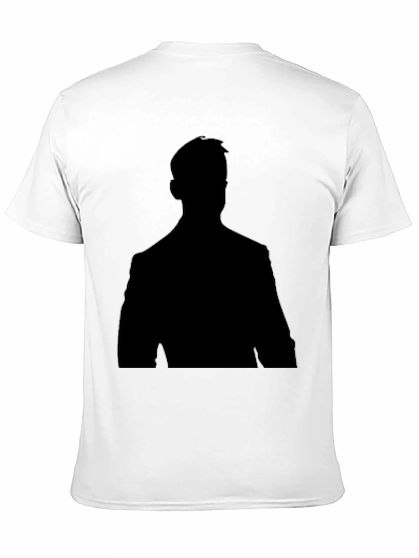 Mens Silhouette T-Shirt - Classic Black Tee