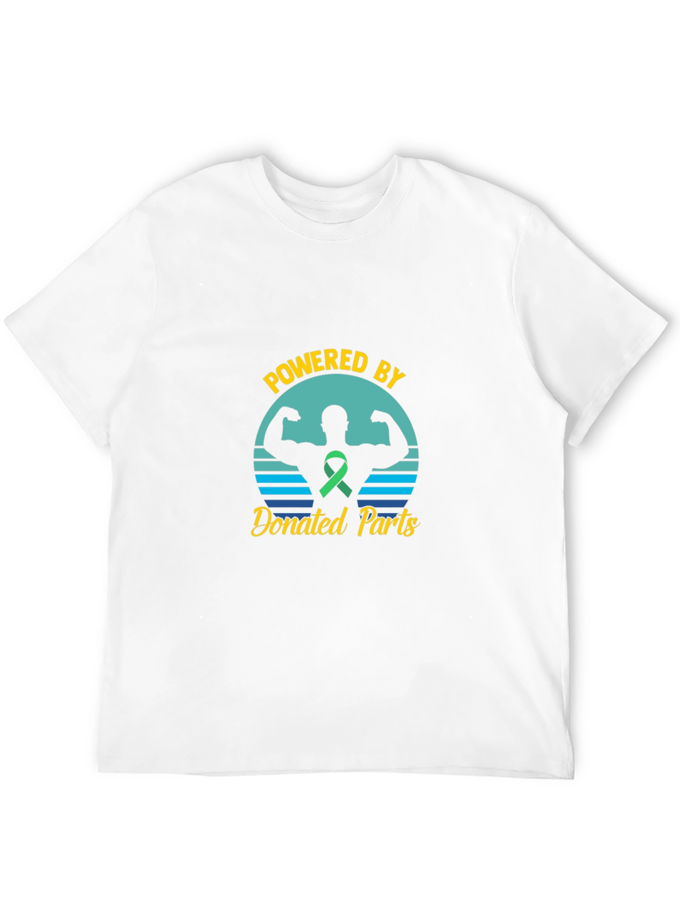 Powered By Donated Parts Black T-Shirt