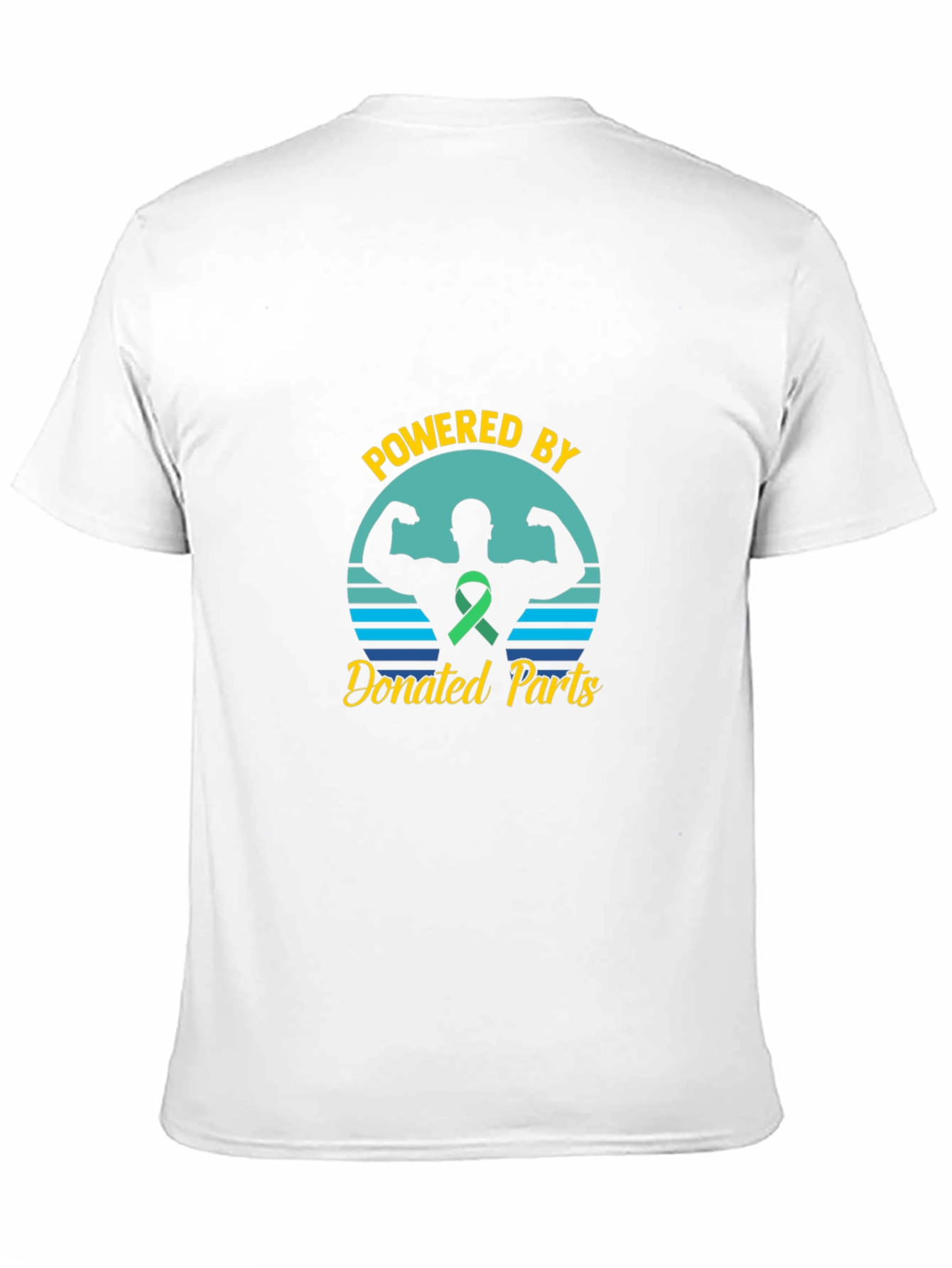 Powered By Donated Parts Black T-Shirt