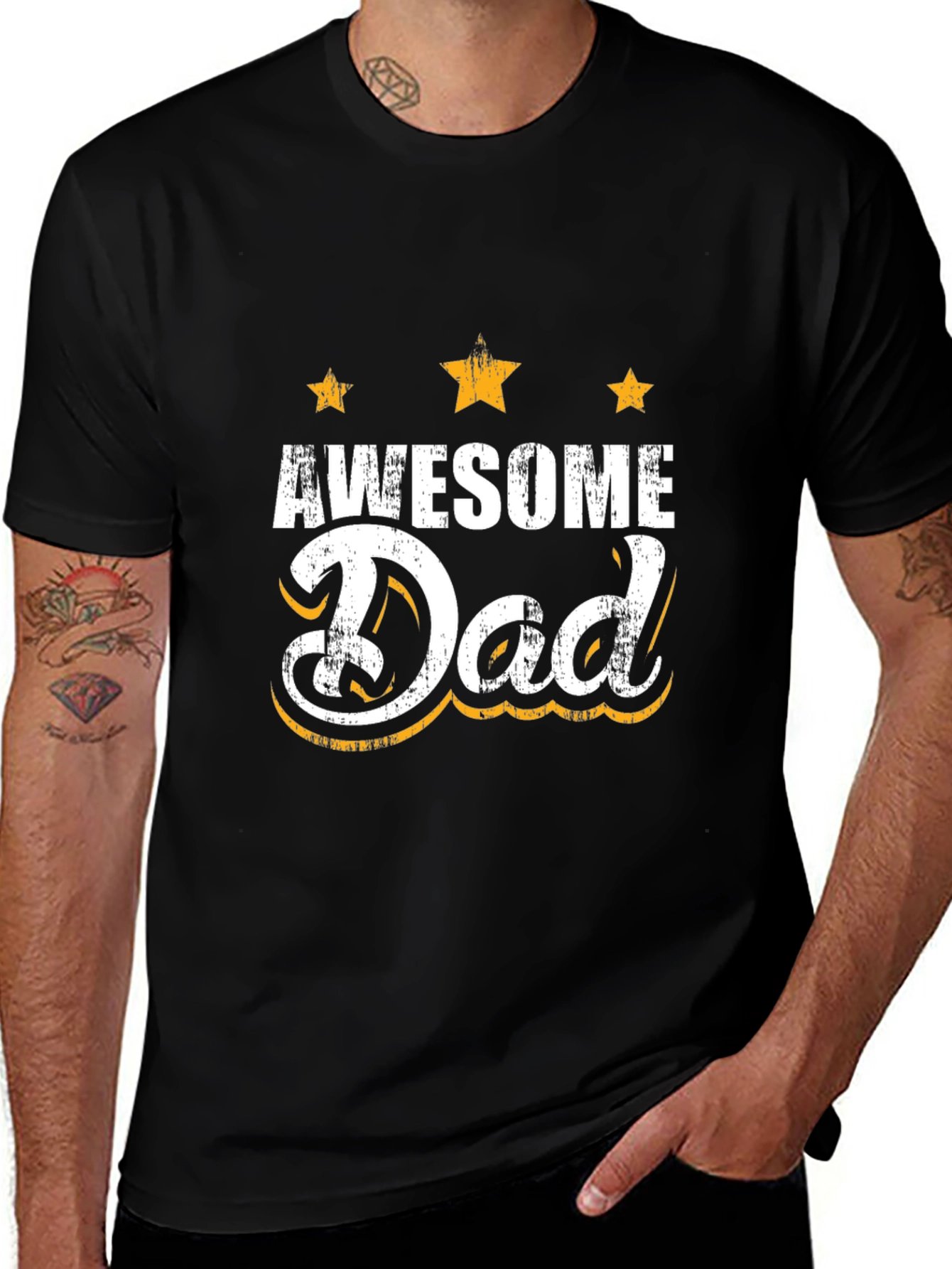Awesome Dad T-Shirt - Stylish Fathers Day Gift