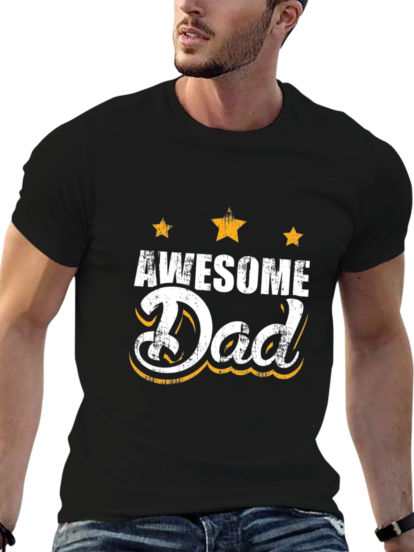 Awesome Dad T-Shirt - Stylish Fathers Day Gift