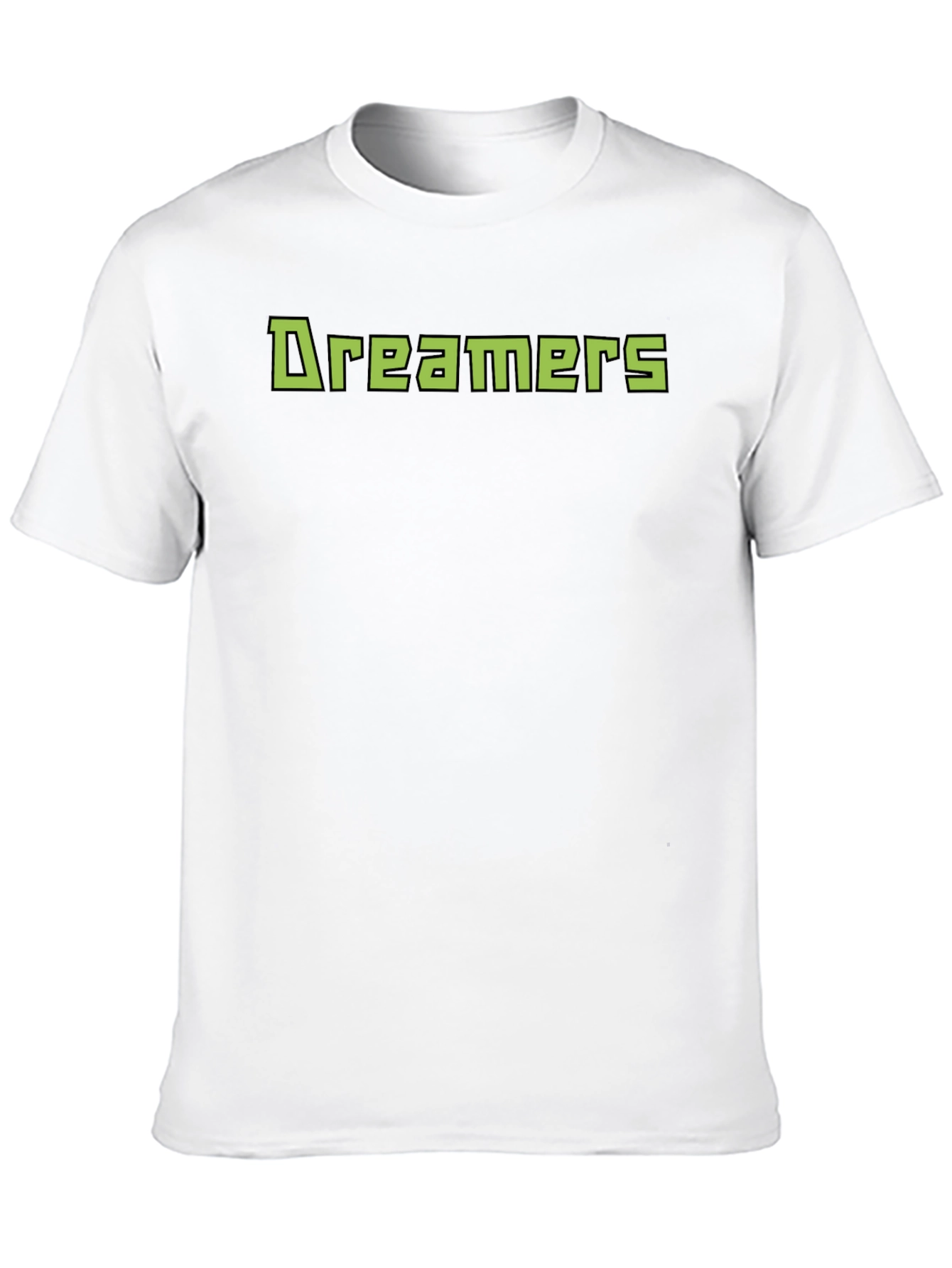 Dreamers Graphic T-Shirt - Black Casual Tee