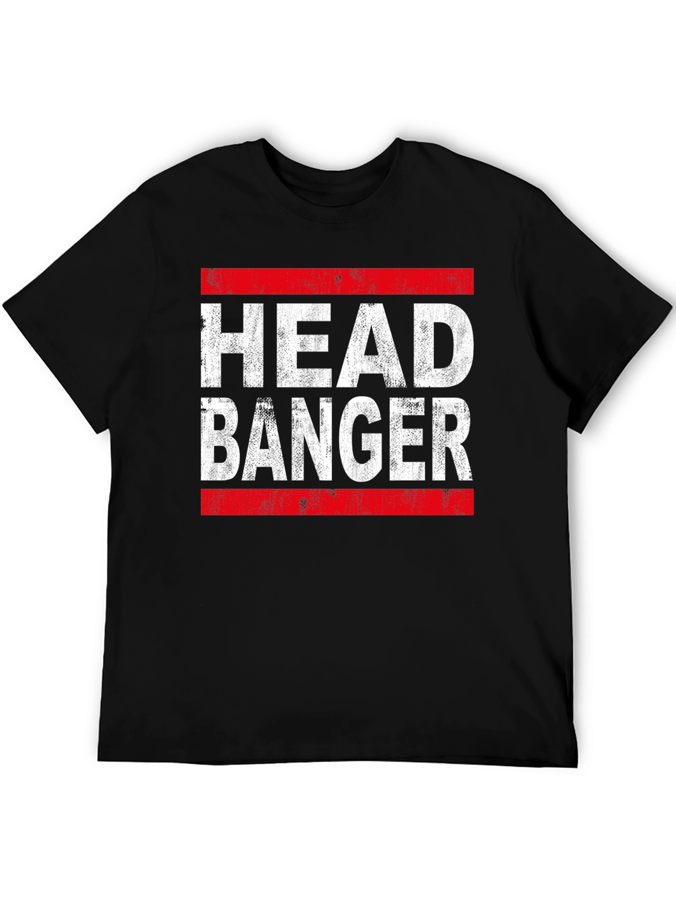 Head Banger Graphic Tee - Black T-Shirt