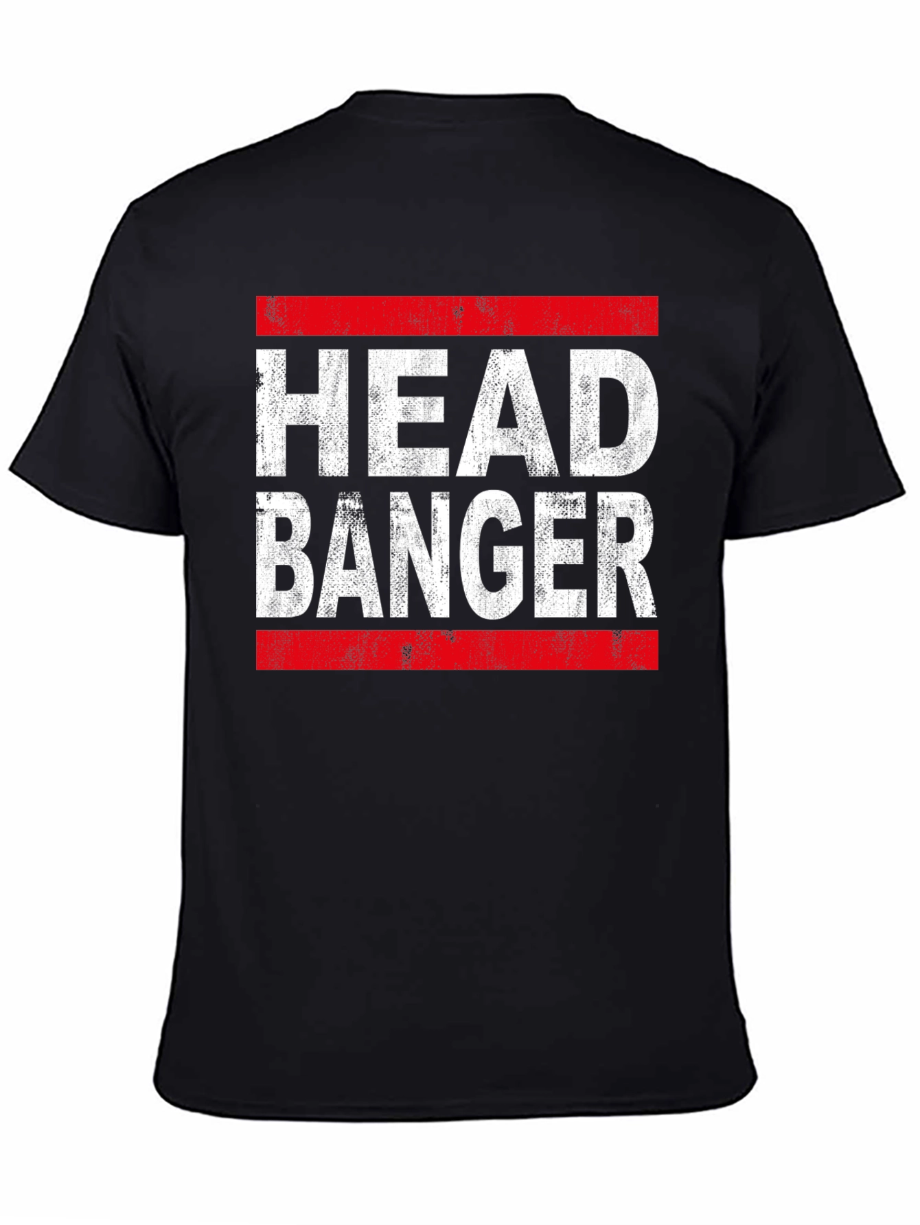 Head Banger Graphic Tee - Black T-Shirt