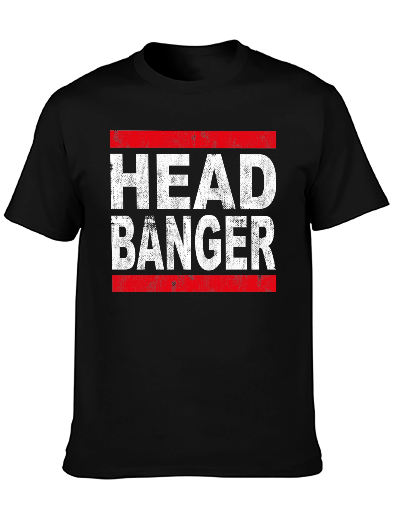 Head Banger Graphic Tee - Black T-Shirt