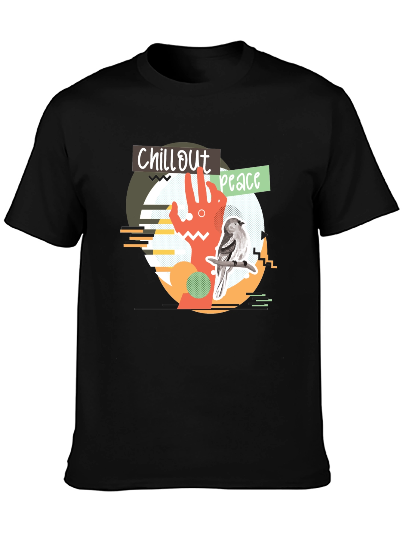 Chillout Peace Graphic T-Shirt