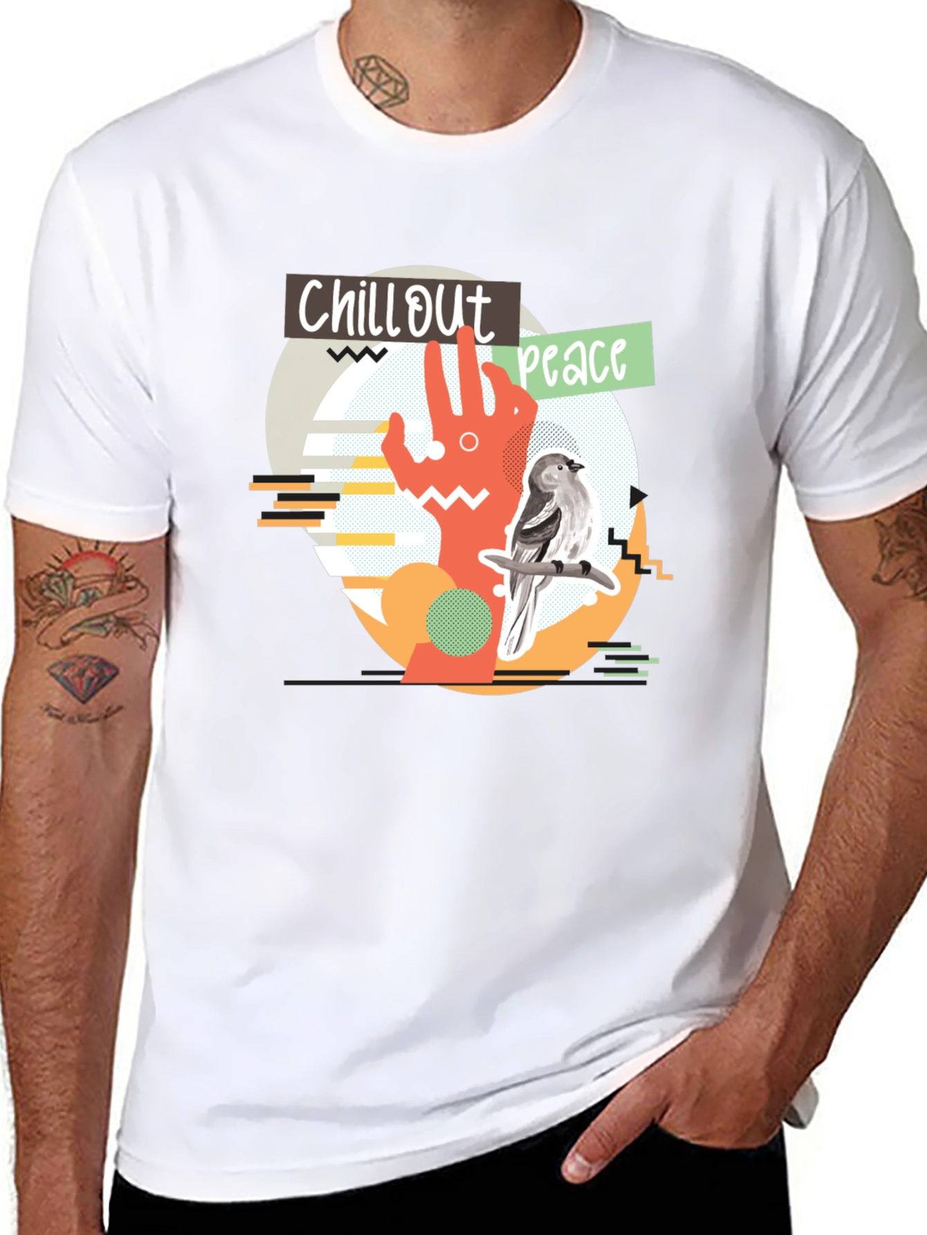 Chillout Peace Graphic T-Shirt