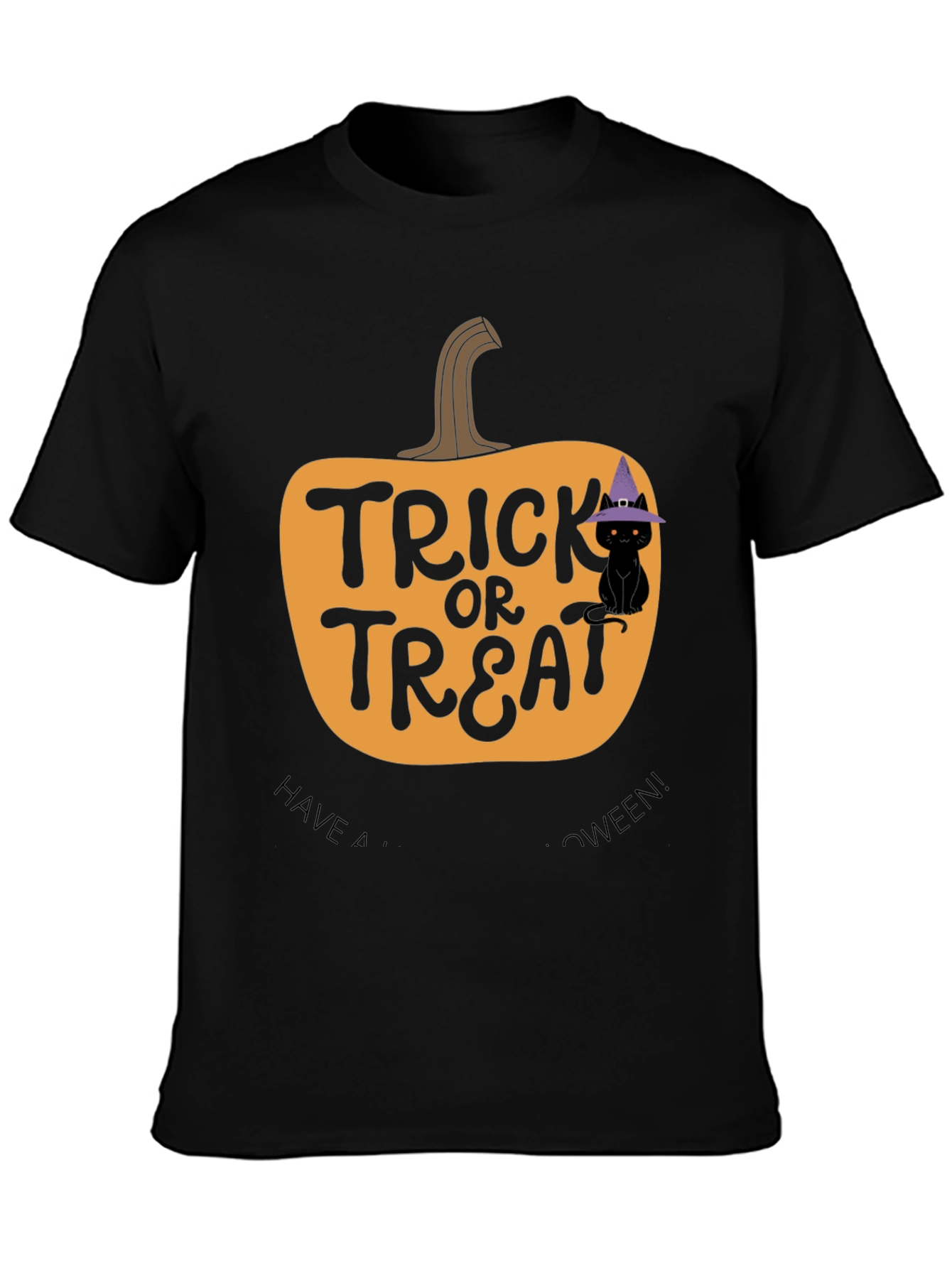 Trick or Treat Halloween Pumpkin T-Shirt