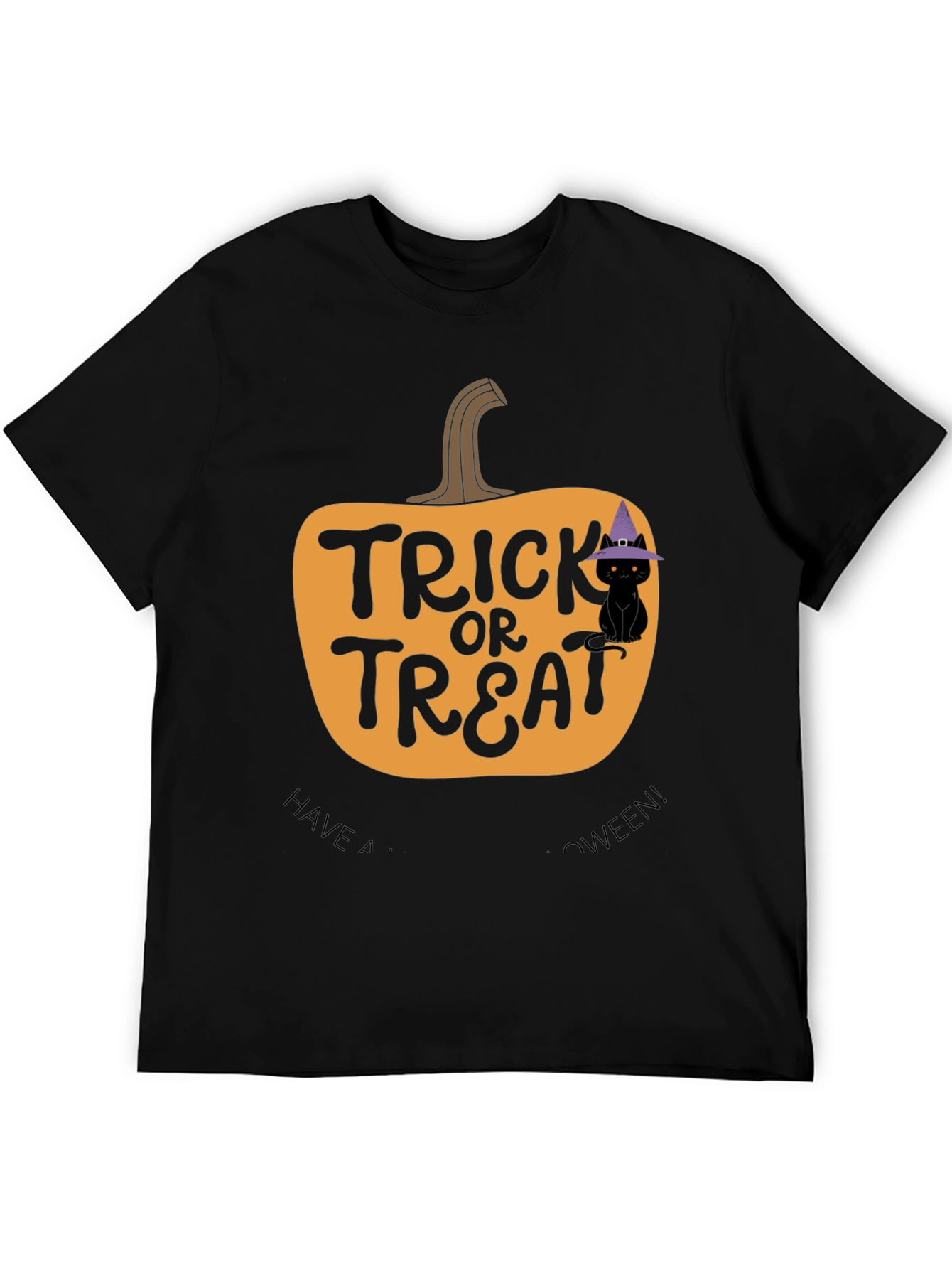 Trick or Treat Halloween Pumpkin T-Shirt