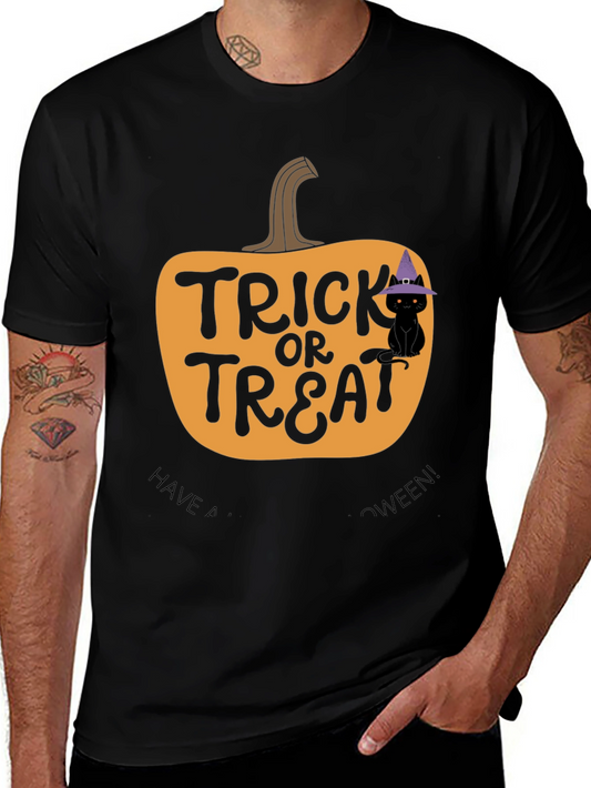 Trick or Treat Halloween Pumpkin T-Shirt