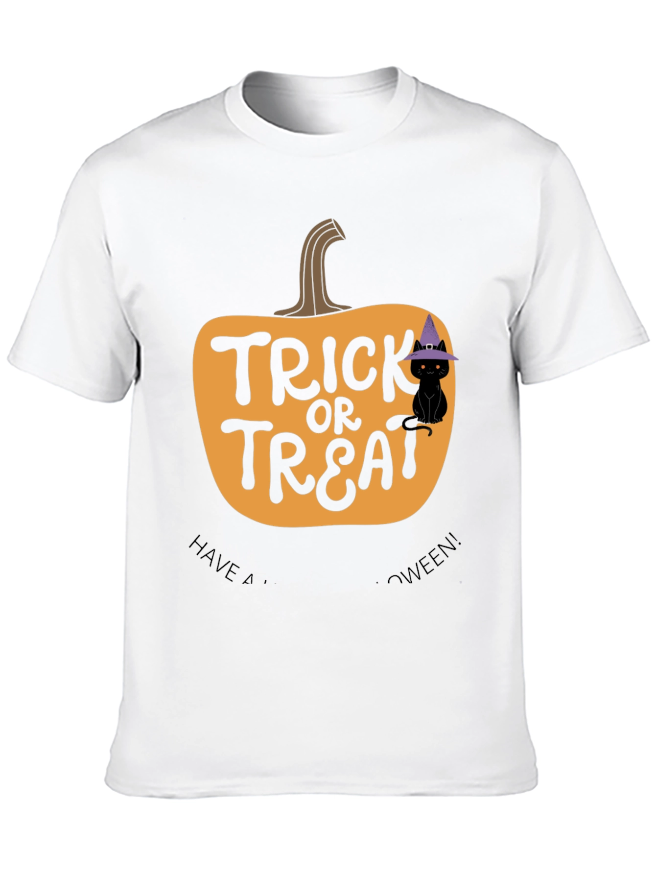 Trick or Treat Halloween Pumpkin T-Shirt