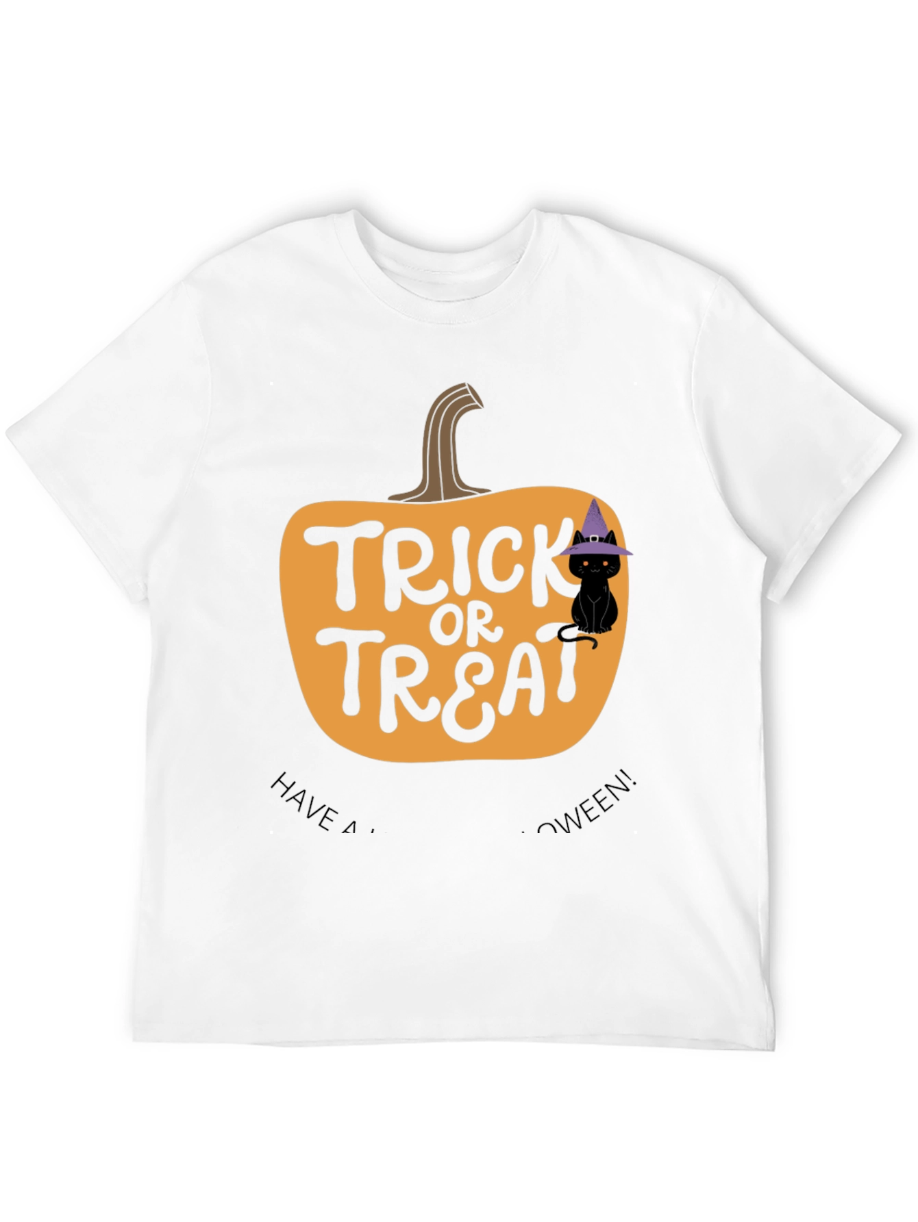 Trick or Treat Halloween Pumpkin T-Shirt