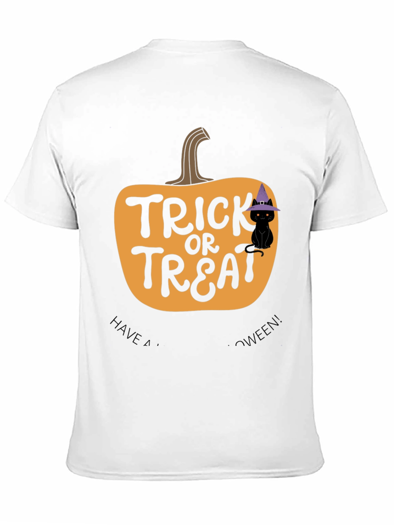 Trick or Treat Halloween Pumpkin T-Shirt